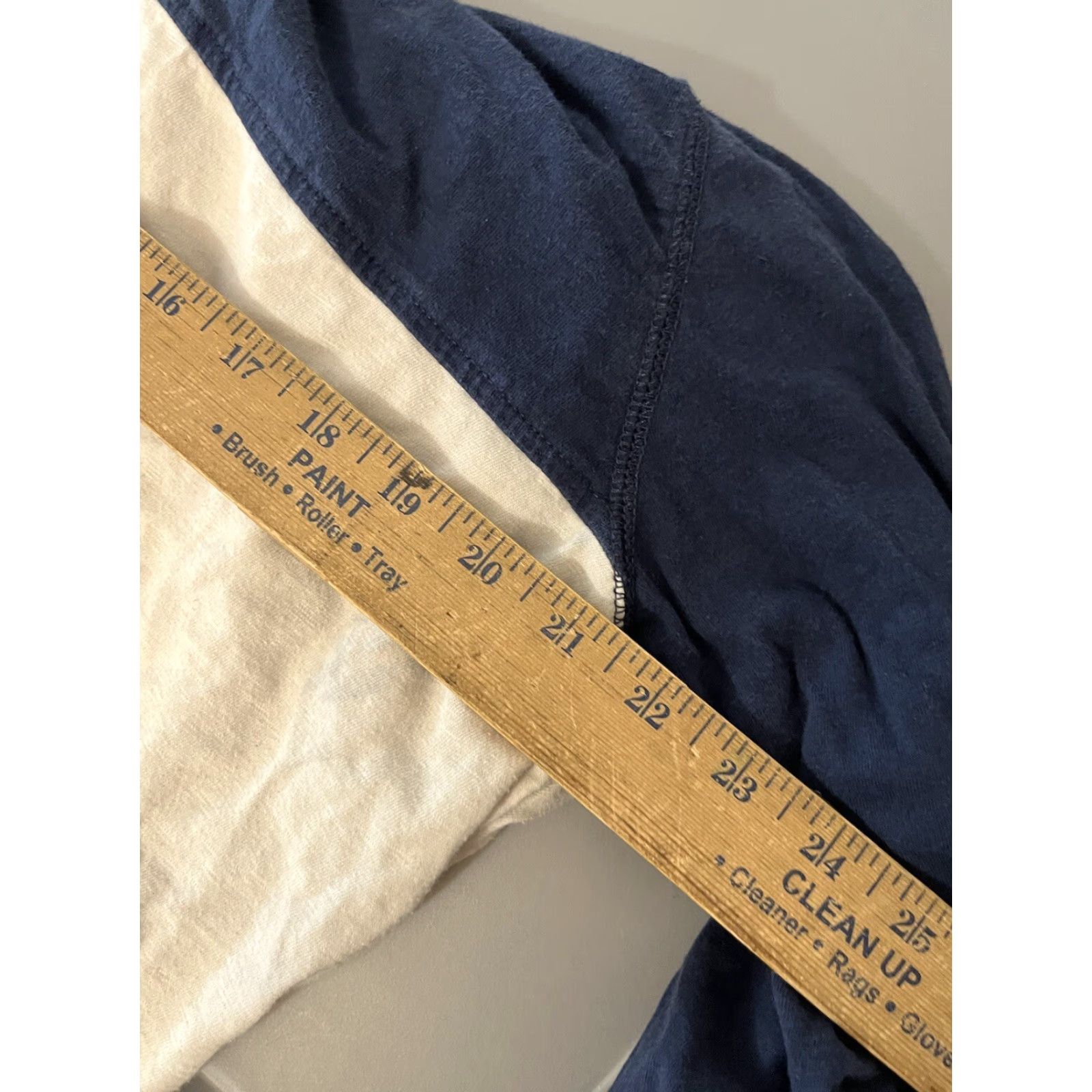 American Eagle Outfitters American Eagle Hoodie Men’s XL Blue Colorblock Pullover Lightweight Cotton with Pockets Size US XL / EU 56 / 4 - 5 Thumbnail