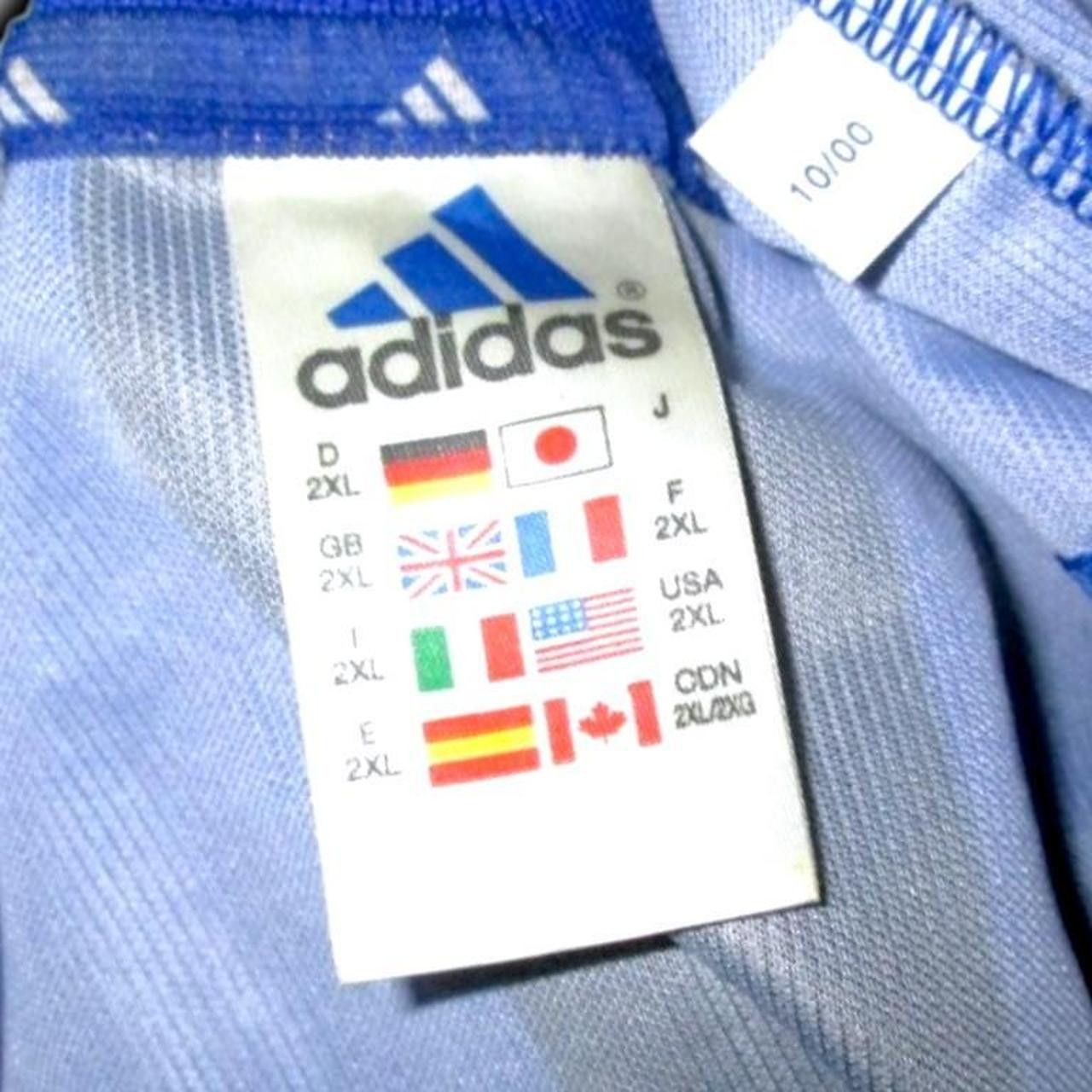Adidas Club Brugge Kv Belgium 2000 2001 2002 Home Shirt Jersey Size US XXL / EU 58 / 5 - 3 Thumbnail