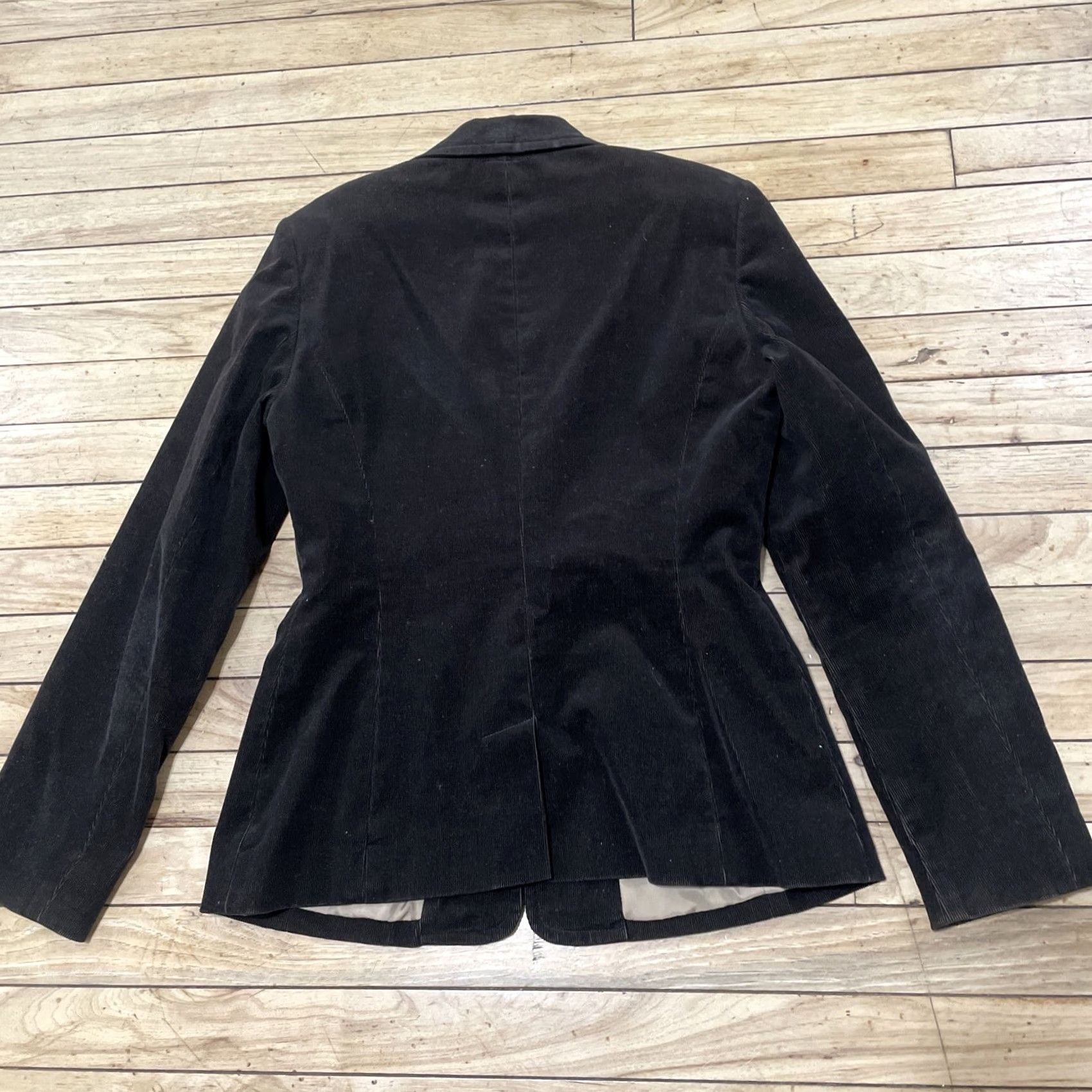 Old Navy VINTAGE Old Navy Corduroy Blazer Jacket Women S Brown Dark Line Holiday 2001 Size S / US 4 / IT 40 - 2 Thumbnail