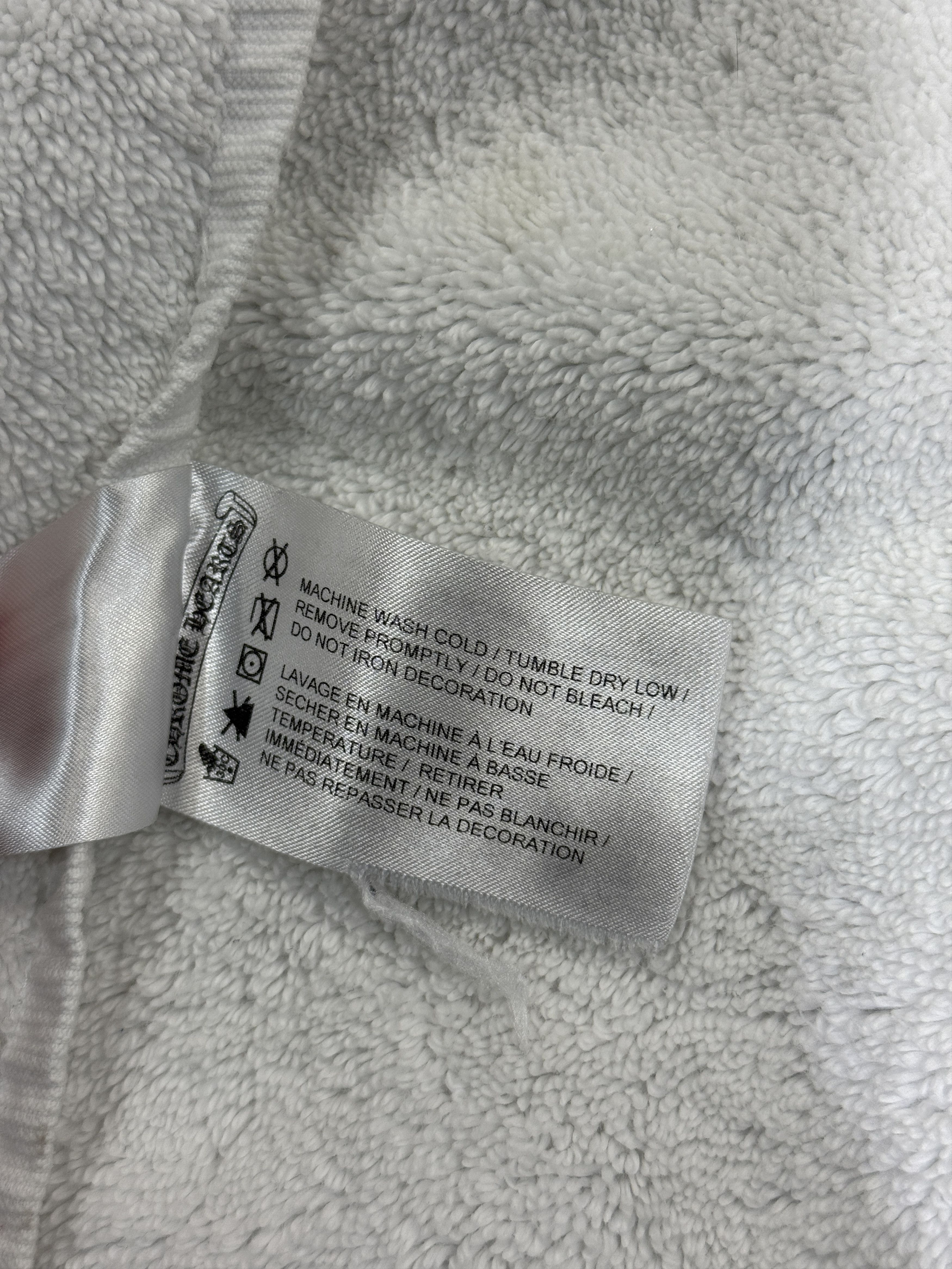 Chrome Hearts Chrome Hearts White Horseshoe Embroidered Bath Towel Size ONE SIZE - 8 Thumbnail