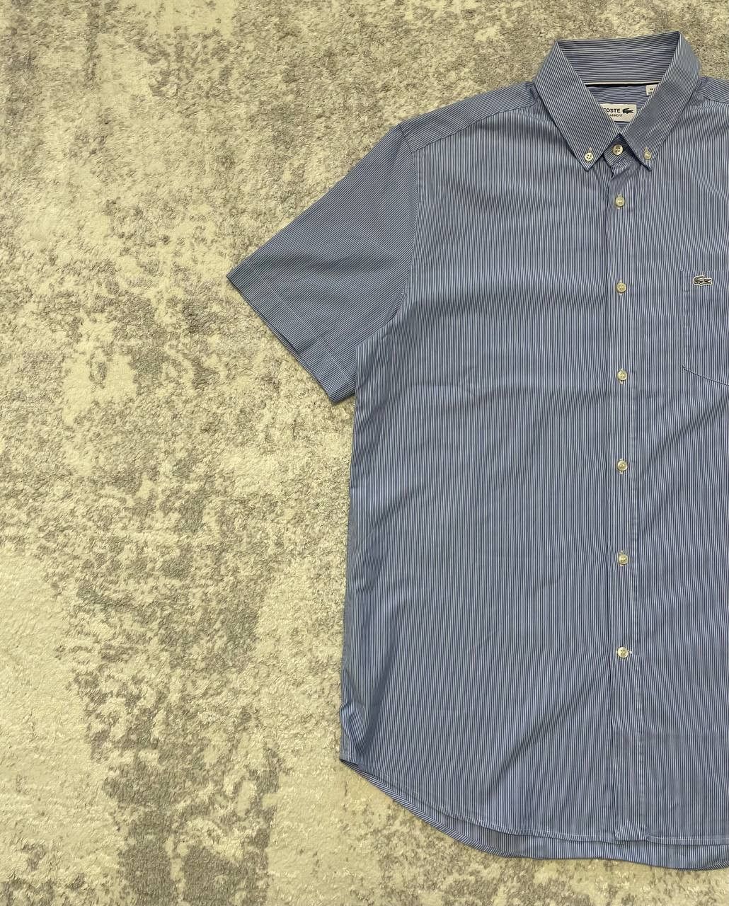 Lacoste Lacoste Shirt Men Short Sleeve Button Front Casual Woven M Size US M / EU 48-50 / 2 - 3 Thumbnail