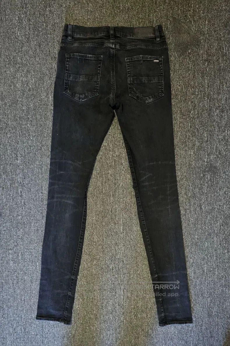 Amiri Amiri Distressed Black Denim Jeans. Size US 31 - 4 Thumbnail
