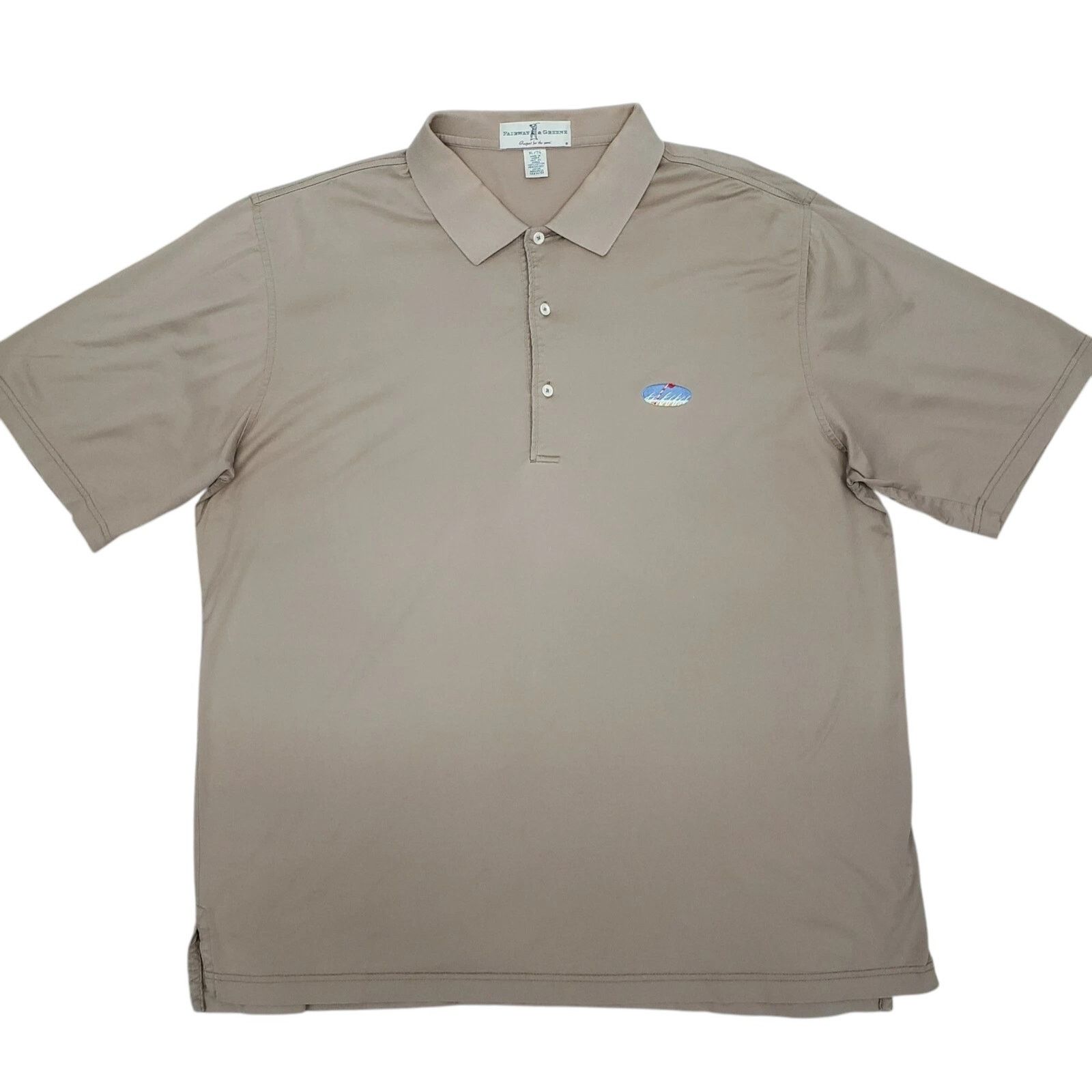 Other Fairway & Greene Golf Polo Shirt XL Mercerized Cotton Logo Size US XL / EU 56 / 4 - 2 Thumbnail