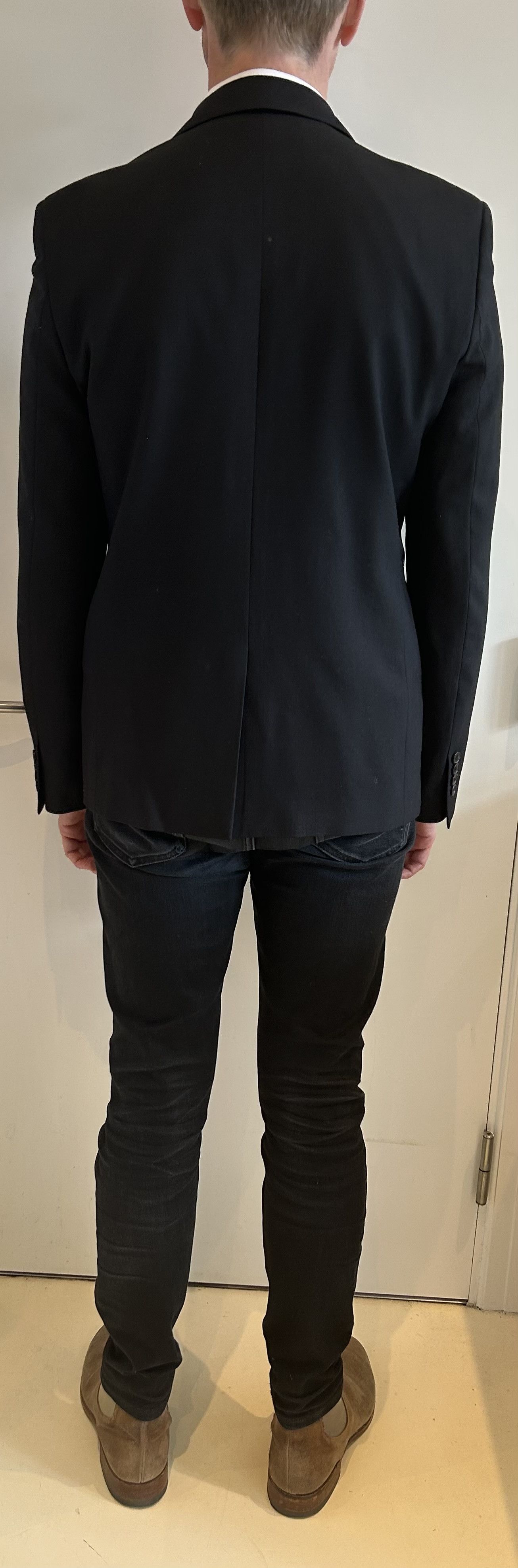 Saint Laurent Paris SLP Slim Black Jacket Size 50 Fits 48 Size 48R - 3 Thumbnail