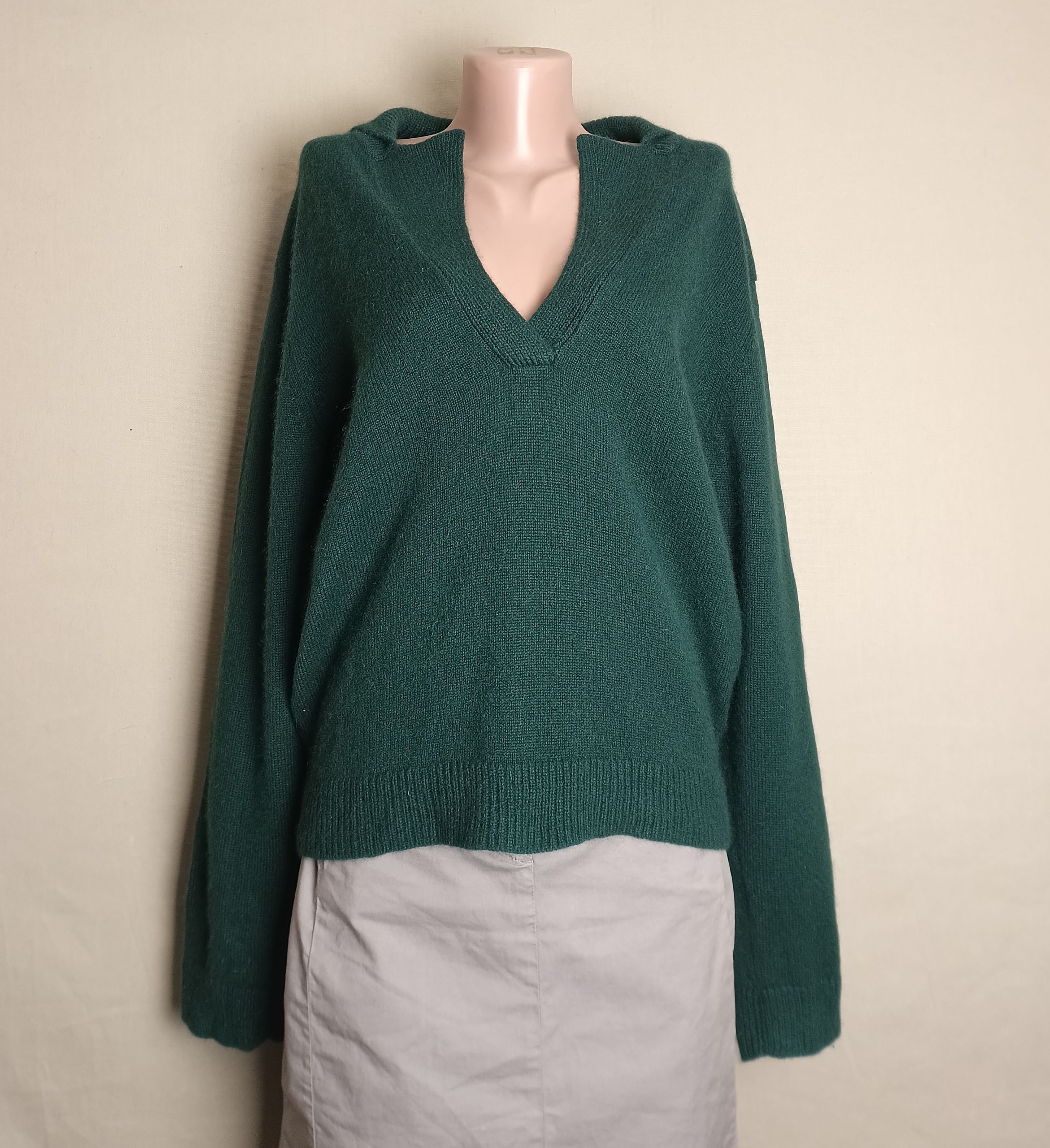 Lisa Yang LISA YANG Cashmere Celeste Pullover Sweater Green Size 1 S/M Size S / US 4 / IT 40 - 1 Thumbnail