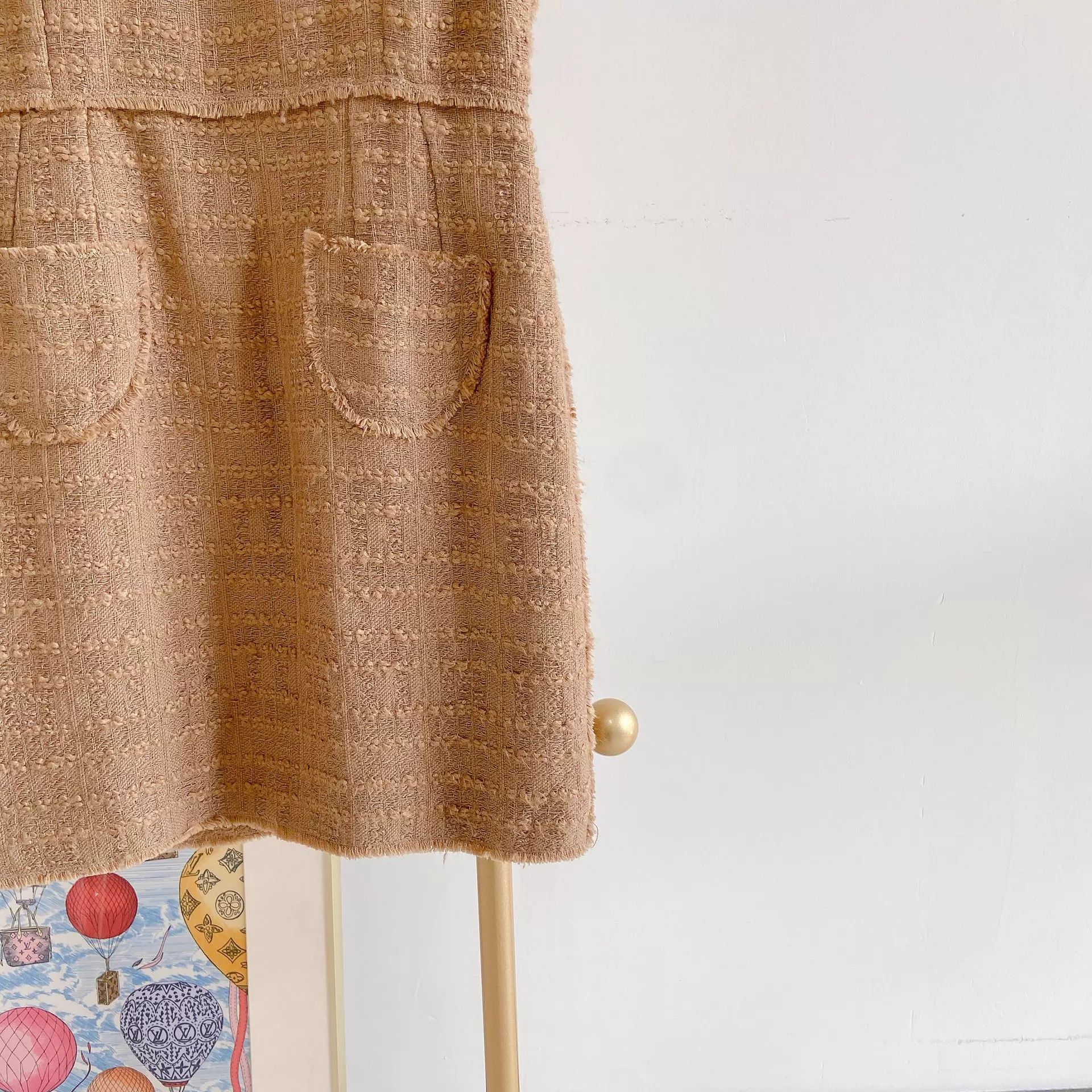Dolce & Gabbana DG brown woven dress 40 Size S / US 4 / IT 40 - 4 Thumbnail