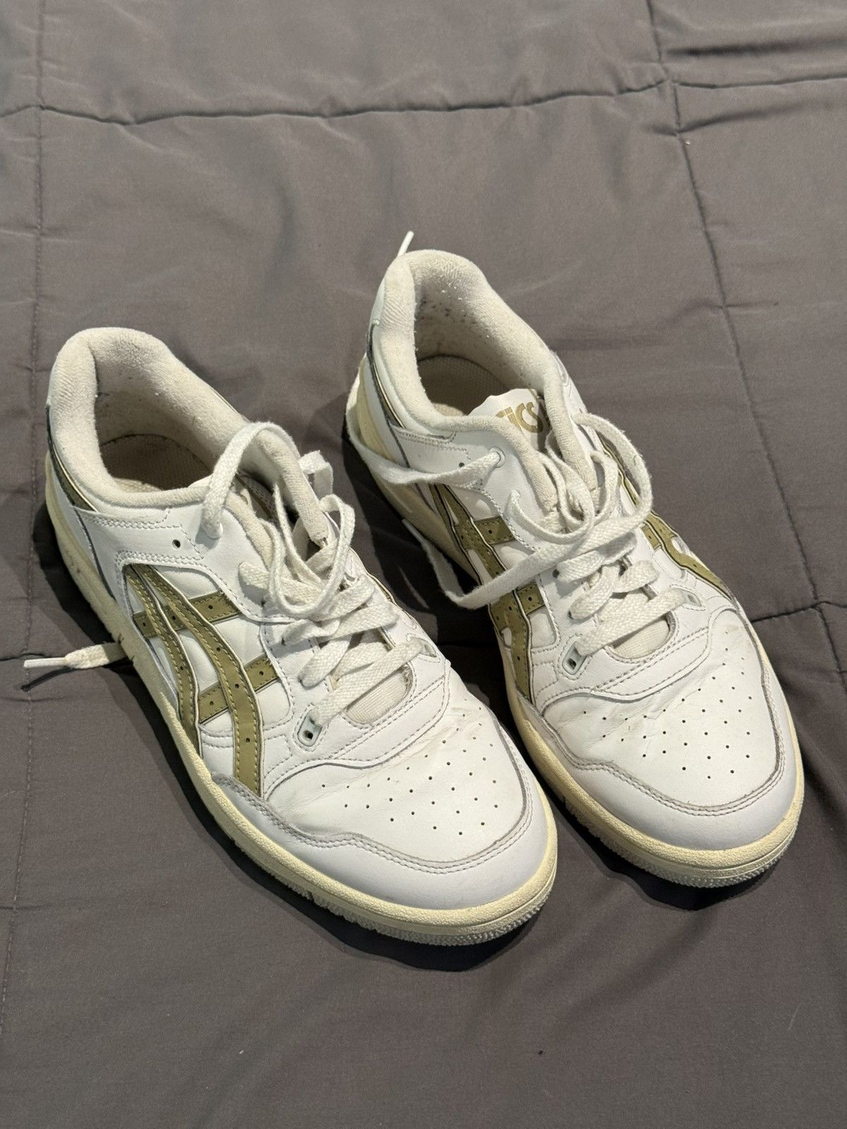 Asics ASICS EX89 White Cream Light Blue DS US Size 7 