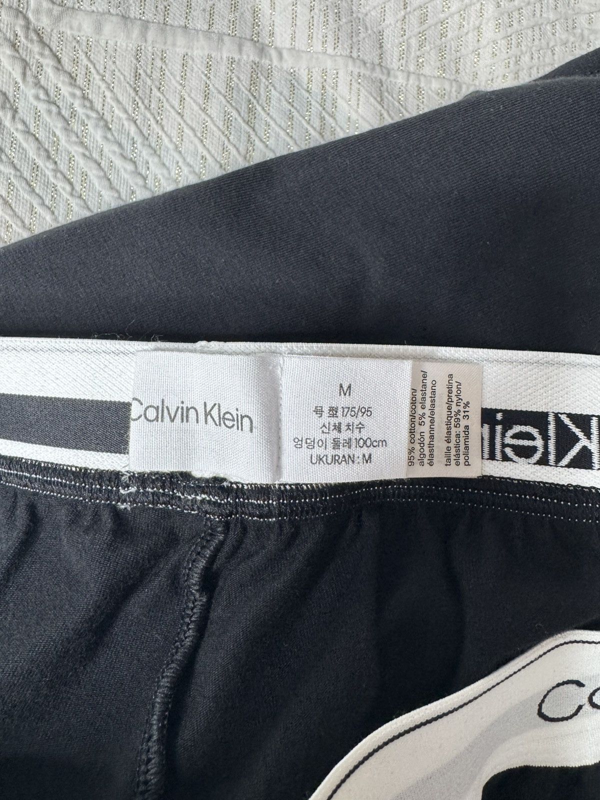 Calvin Klein Calvin Klein Icon Cotton Stretch Sleep Joggers “Black” Size US 32 / EU 48 - 3 Thumbnail