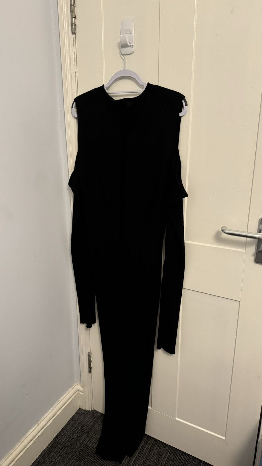 Rick Owens Rick Owens Luxor FW23 Cape Sleeve Dress Size L / US 10 / IT 46 - 3 Thumbnail