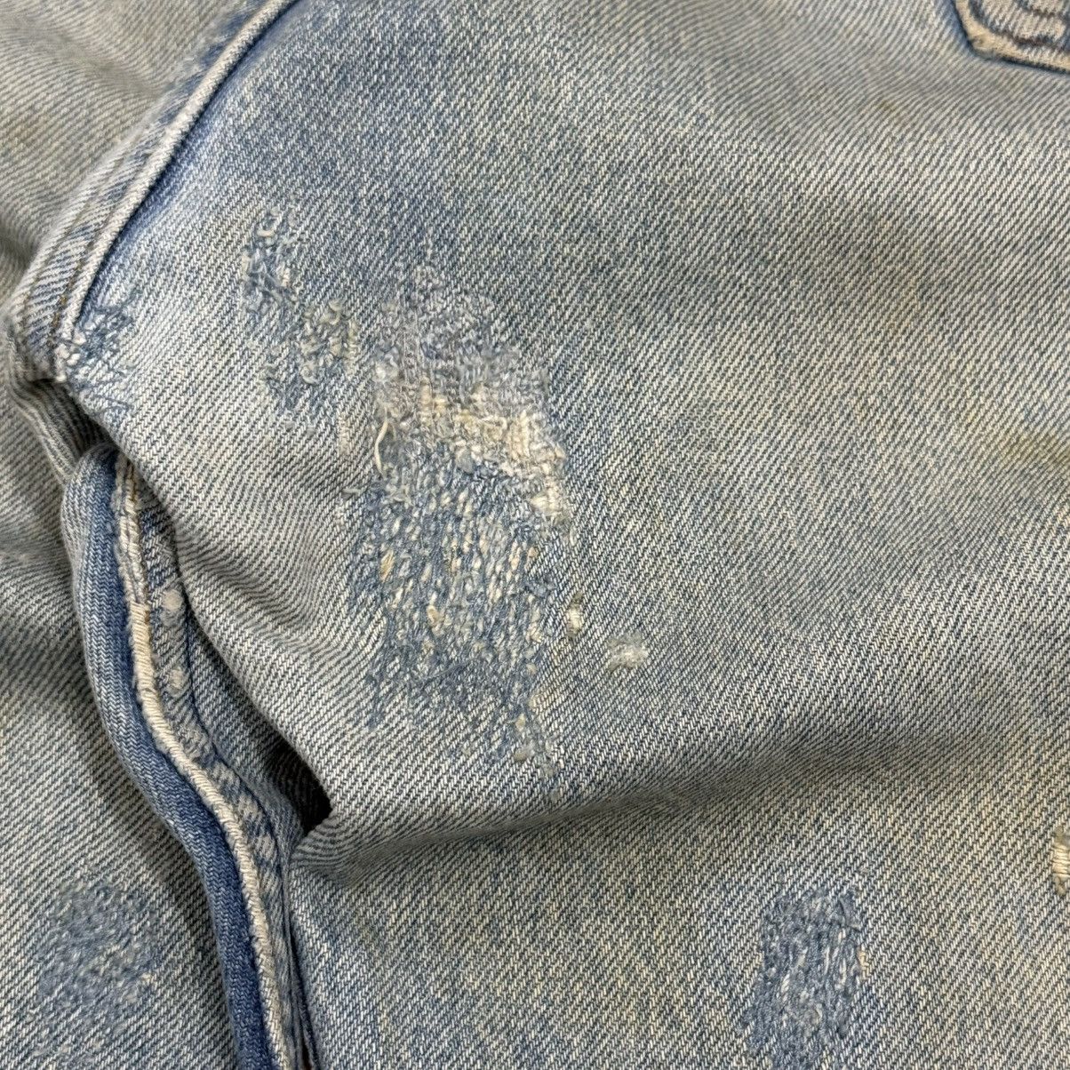 Levi's Vintage Levis 501 Buttonfly Distressed Repaired Denim Pants Size US 32 / EU 48 - 14 Thumbnail