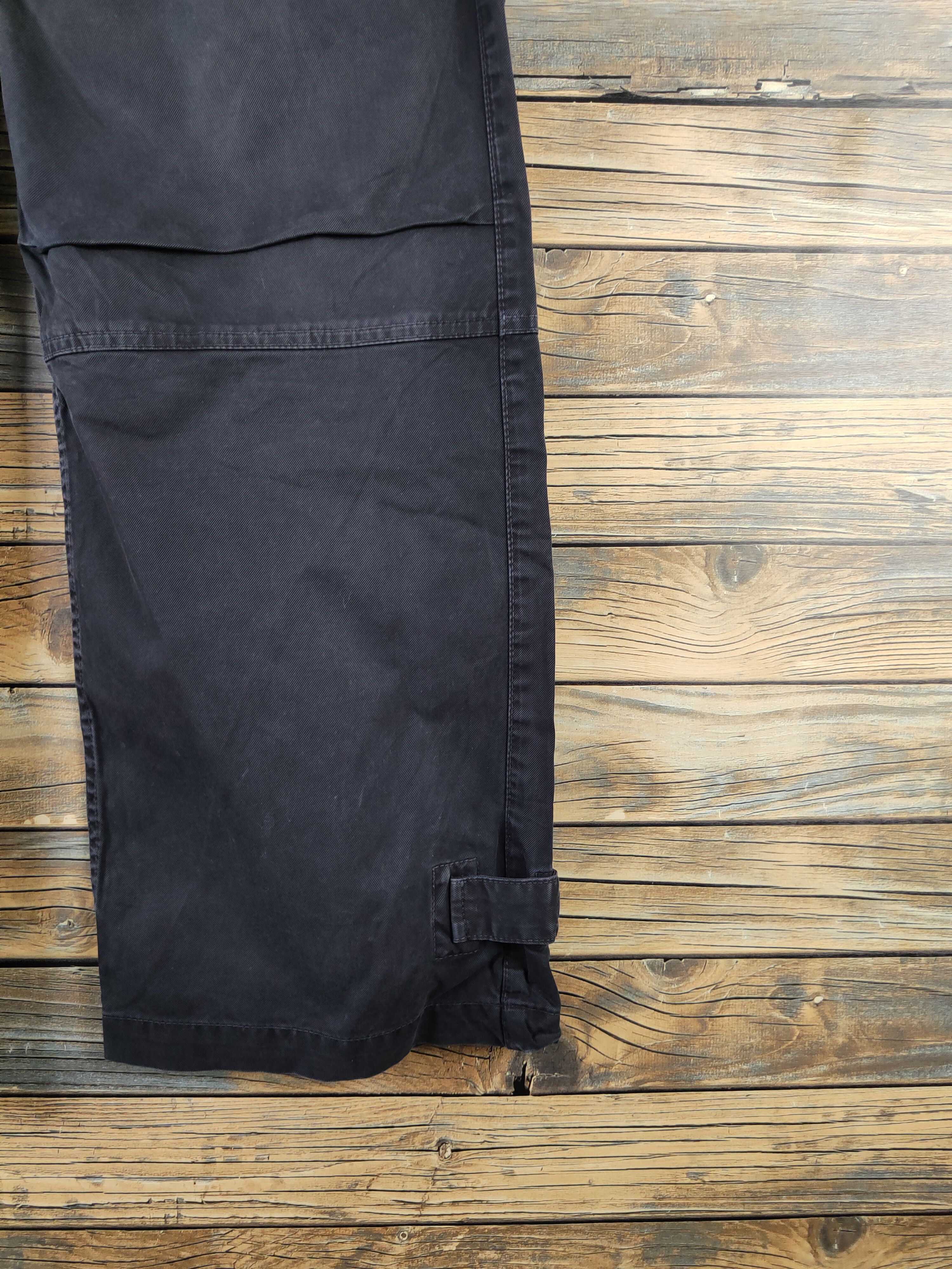 291295=Homme DL 291295 Homme Black Multipocket Tactical Cargo Pants #1335 Size US 32 / EU 48 - 7 Thumbnail