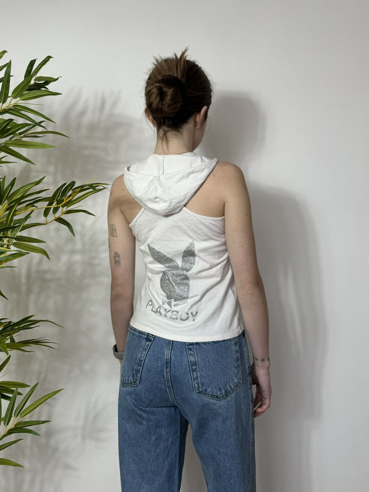 Playboy VINTAGE PLAYBOY AVANT GARDE NUN HOODED TANK TOP Size M / US 6-8 / IT 42-44 - 4 Thumbnail