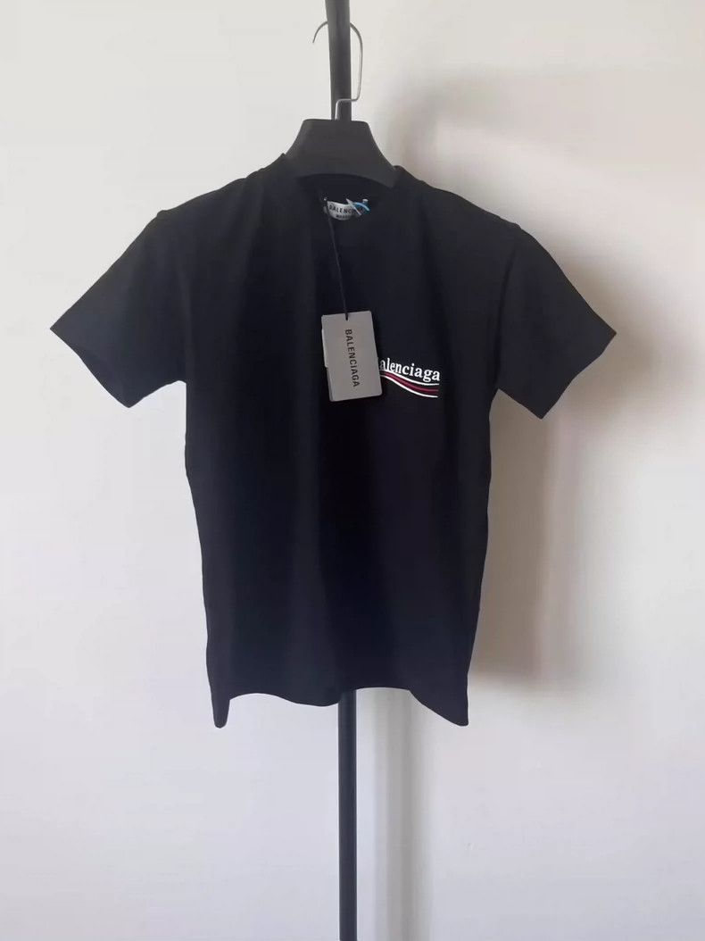 Balenciaga Monogrammed Logo printed short sleeve regular T