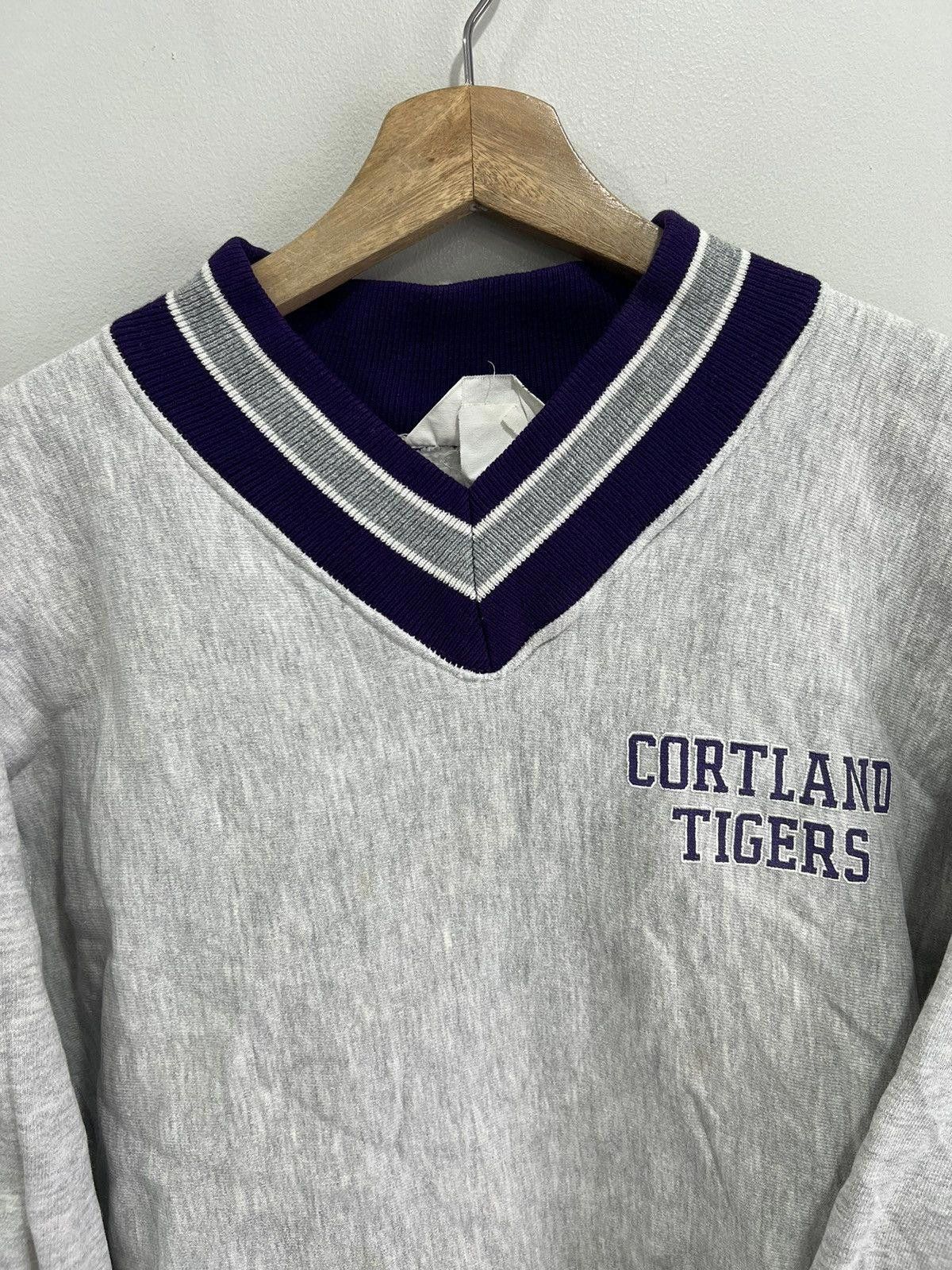Vintage Vintage Cortland Tigers Varsity Sweater Sweatshirt Size US XL / EU 56 / 4 - 3 Thumbnail