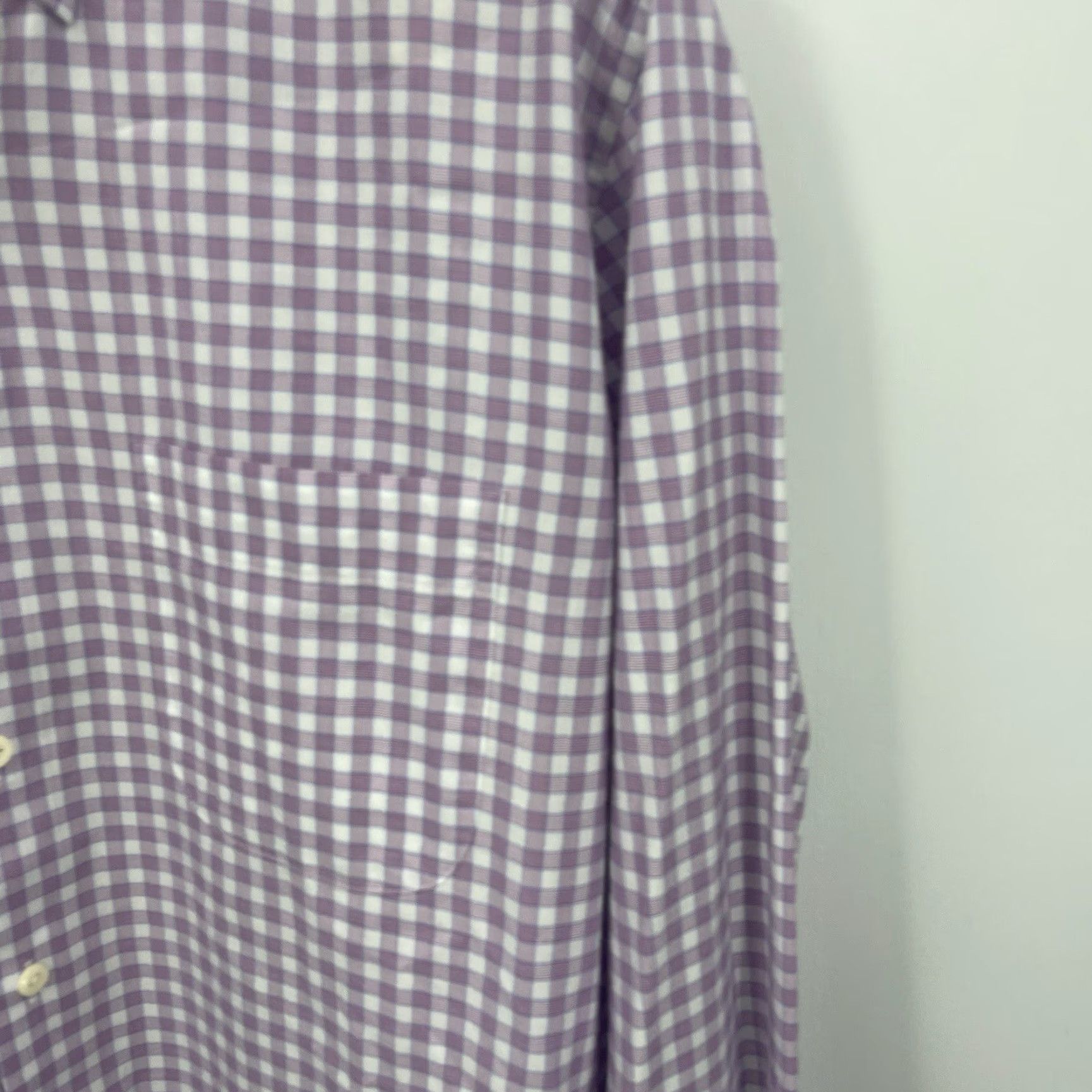 Peter Millar Peter Millar Shirt Men Large Windowpane Plaid Button Front Dad Quiet Lux Preppy Size US L / EU 52-54 / 3 - 7 Thumbnail