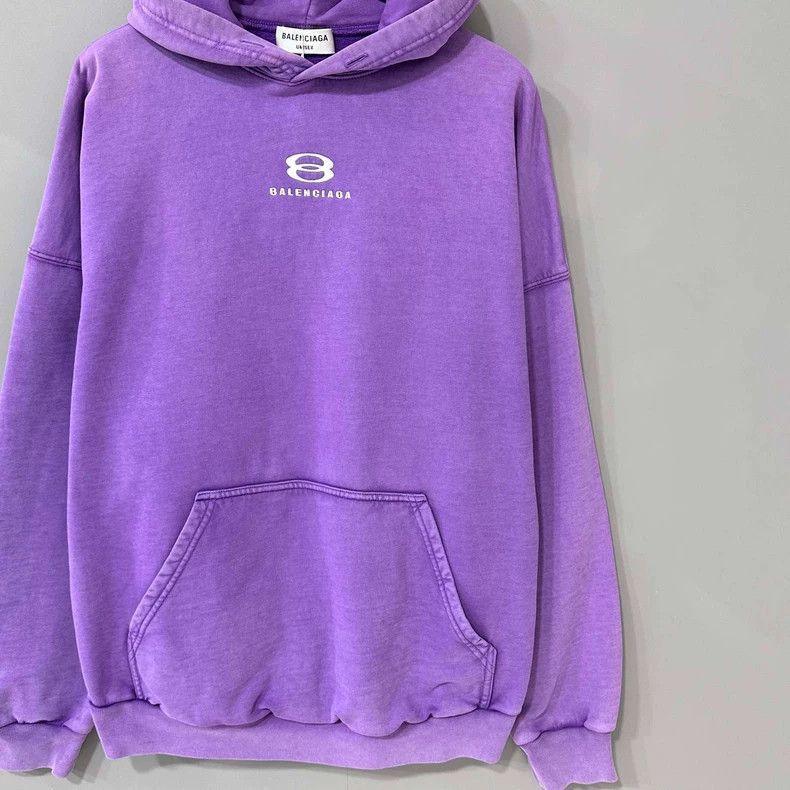 Balenciaga Balenciaga Double ring embroidered logo vintage hoodie-2507 Size US L / EU 52-54 / 3 - 2 Thumbnail