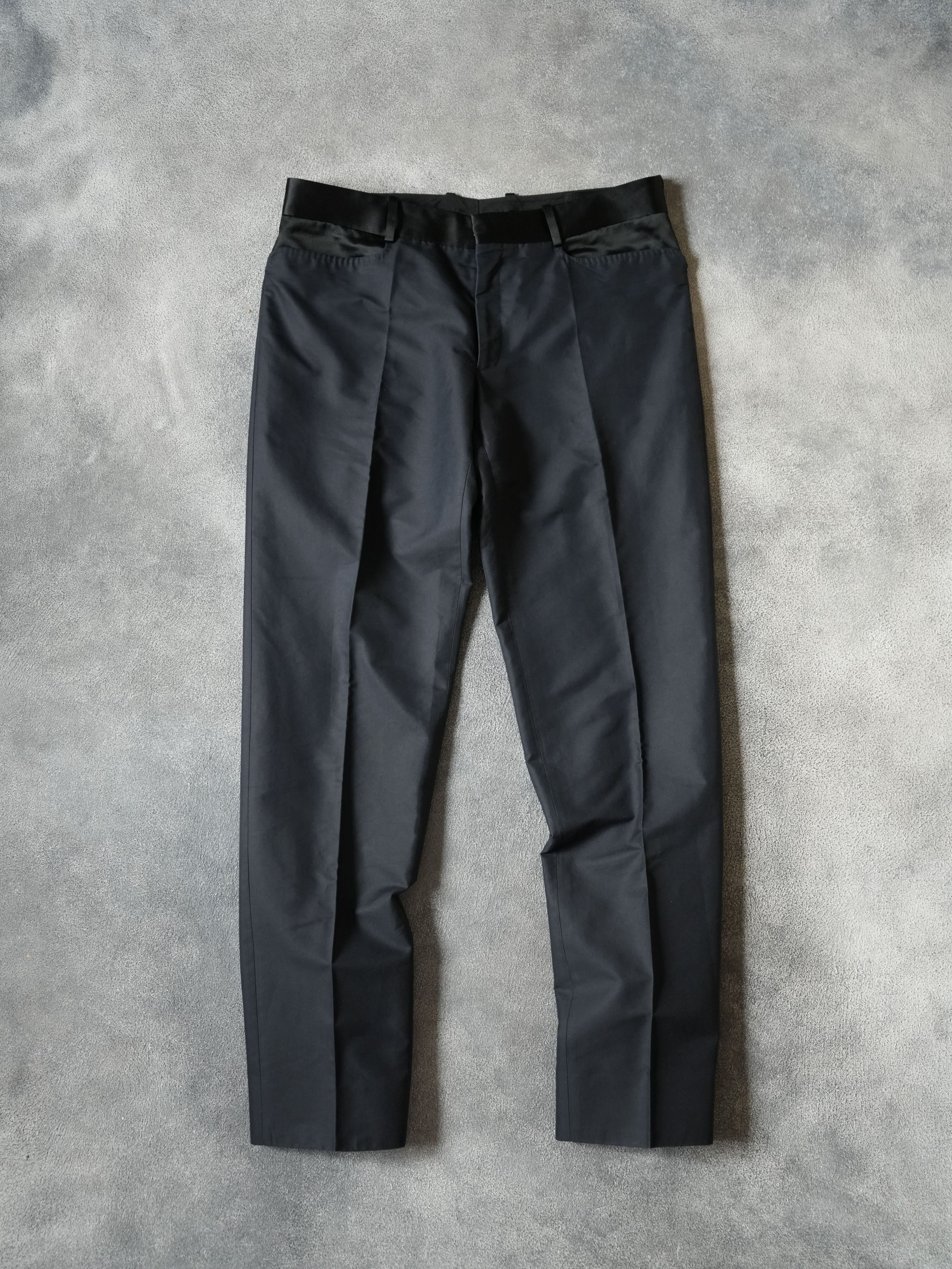 Alexander McQueen S/S 2007 Alexander McQueen RUNWAY Satin Detail Suit Size 52R - 13 Thumbnail