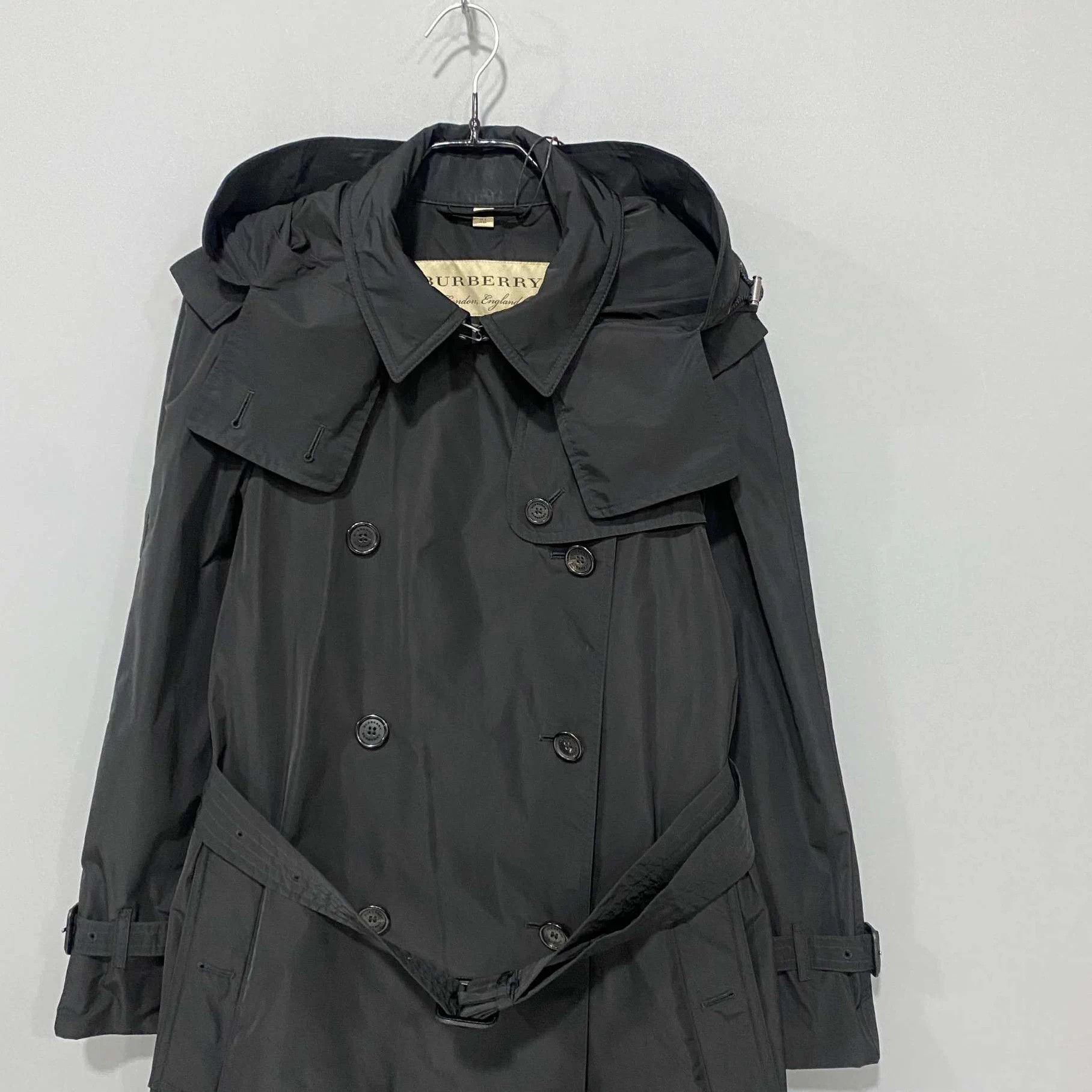 Burberry Burberry black coat UK8 99 New Size S / US 4 / IT 40 - 1 Thumbnail