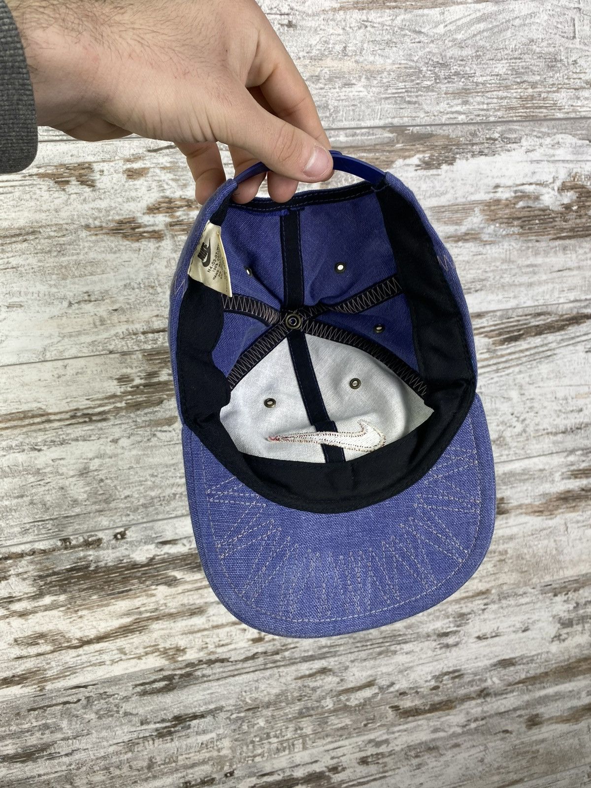Nike × Vintage Mens Vintage Nike big logo hats cap hat y2k rare swoosh acg Size ONE SIZE - 8 Thumbnail