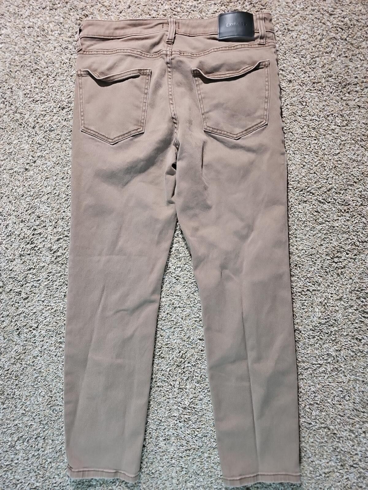 Express Express Brown Jeans 32x30 Size US 32 / EU 48 - 8 Thumbnail