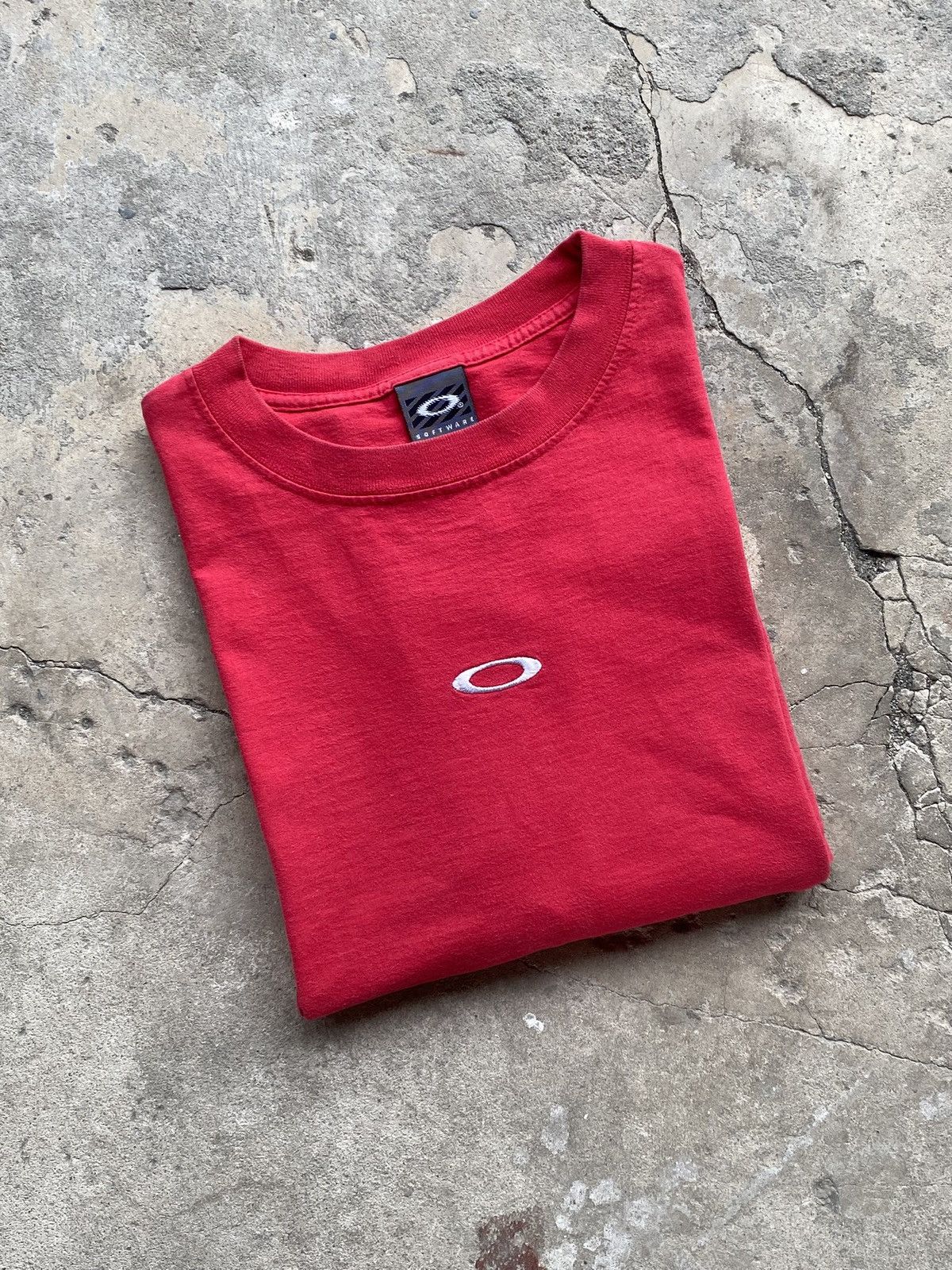 Oakley Vintage Oakley Software Center Logo Size XL Size US XL / EU 56 / 4 - 6 Thumbnail