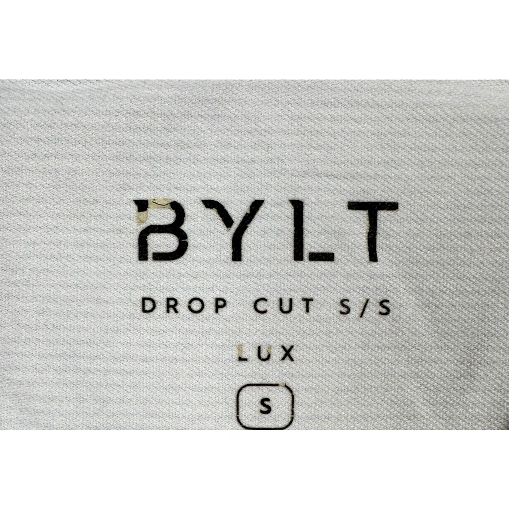 Logo 7 BYLT T-Shirt Short Sleeve Mens Small Gray Stripes Logo Breathable Crew Neck Lux Drop Cut Lux Tee Size US S / EU 44-46 / 1 - 4 Thumbnail