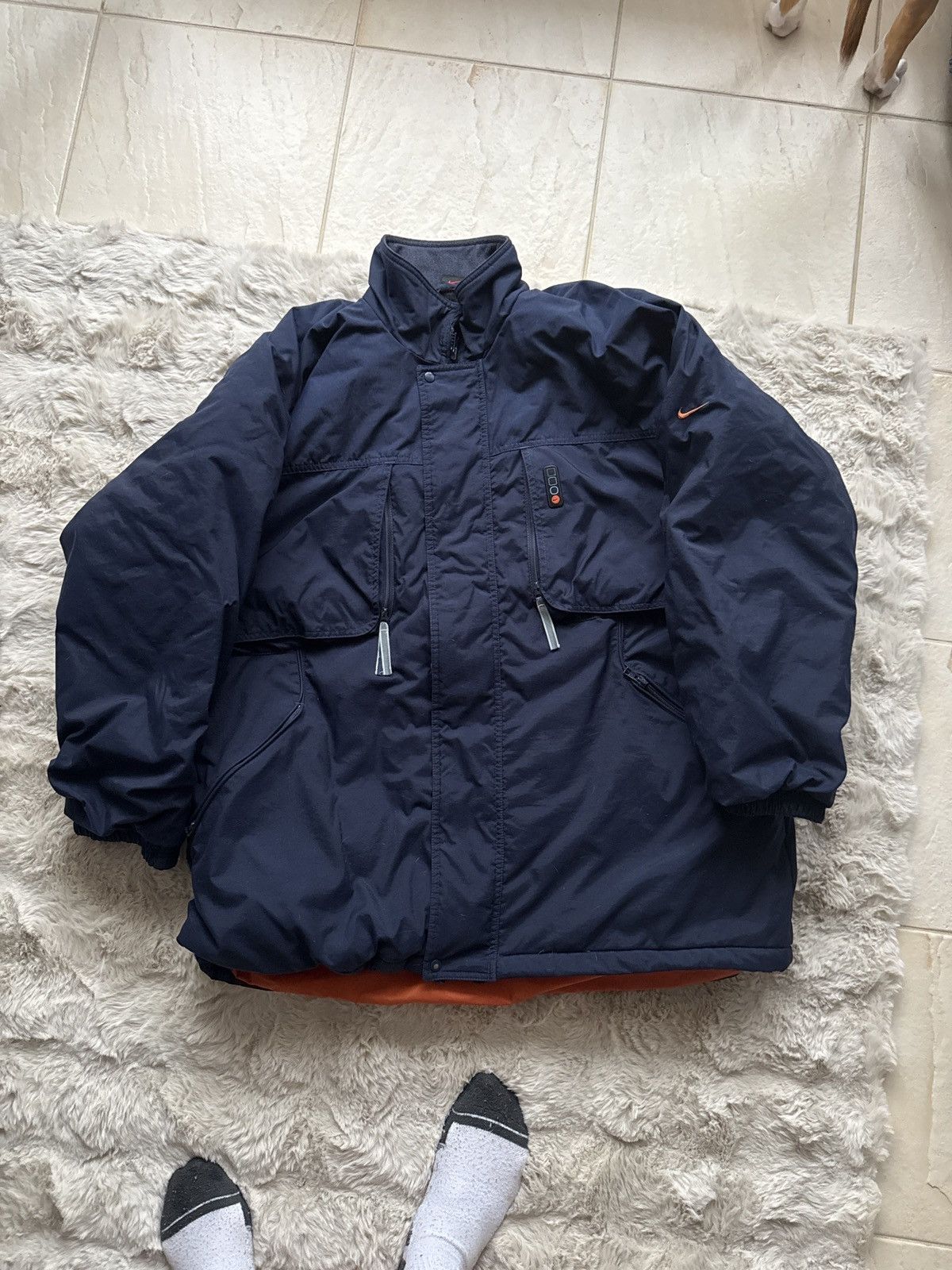 Nike Vintage Nike Puffer Jacket XL Size US XL / EU 56 / 4 - 1 Thumbnail