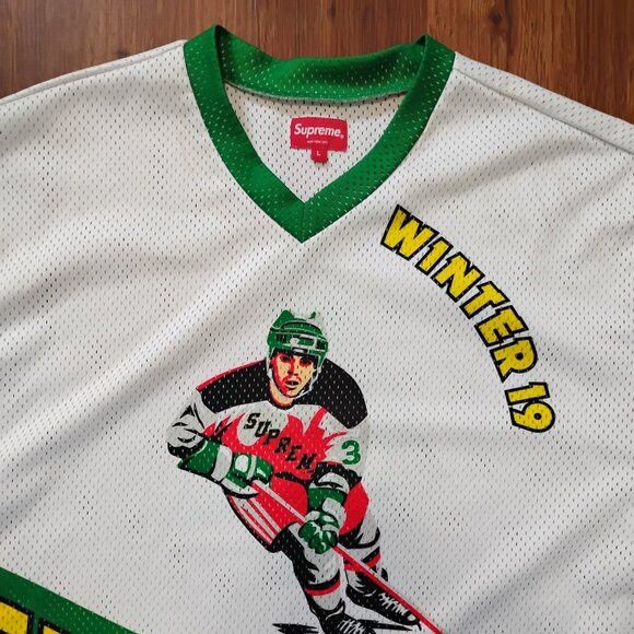 Supreme Supreme Winter 2019 Hockey Jersey Size US L / EU 52-54 / 3 - 1 Thumbnail