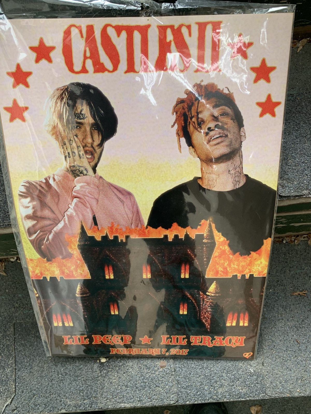 Lil Peep x Lil Tracy Castles 2 Poster by Christian Zaleski