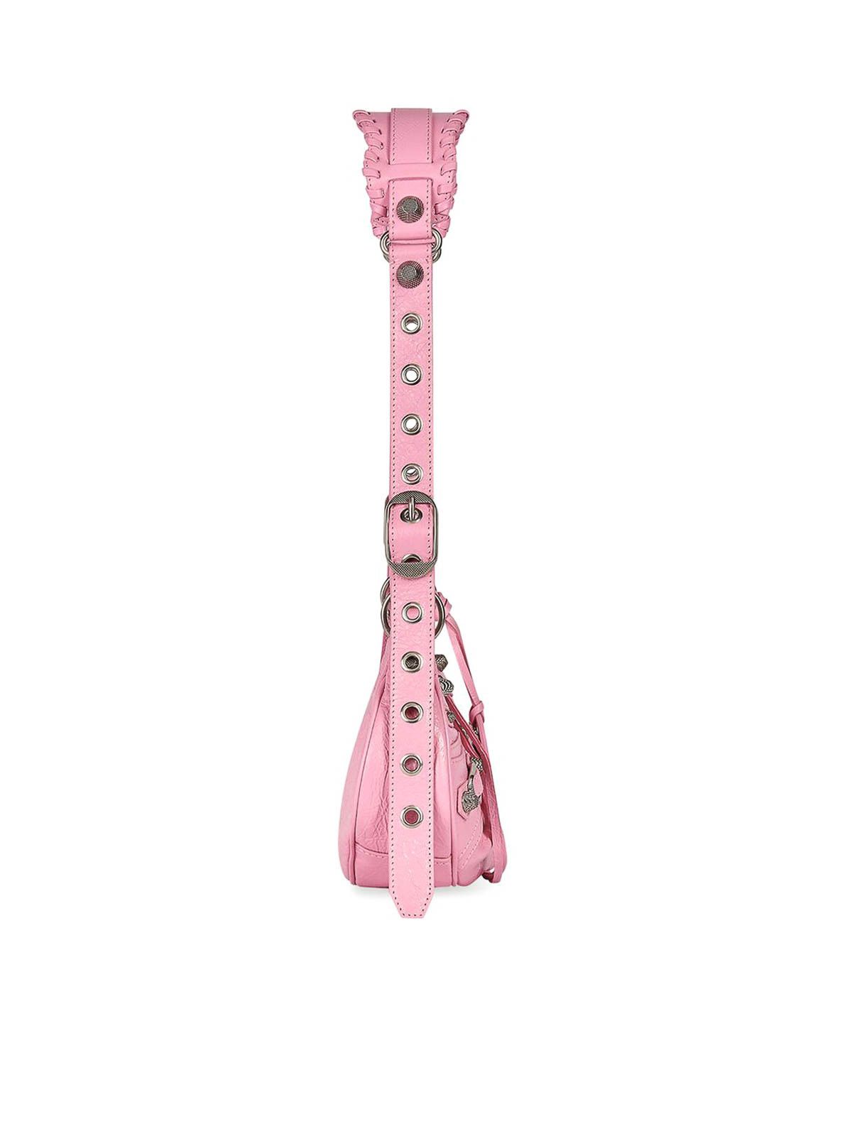 Balenciaga o1tr1nto1025 Size: OS / Le Cagole XS Shoulder Bag in Pink Size ONE SIZE - 2 Thumbnail