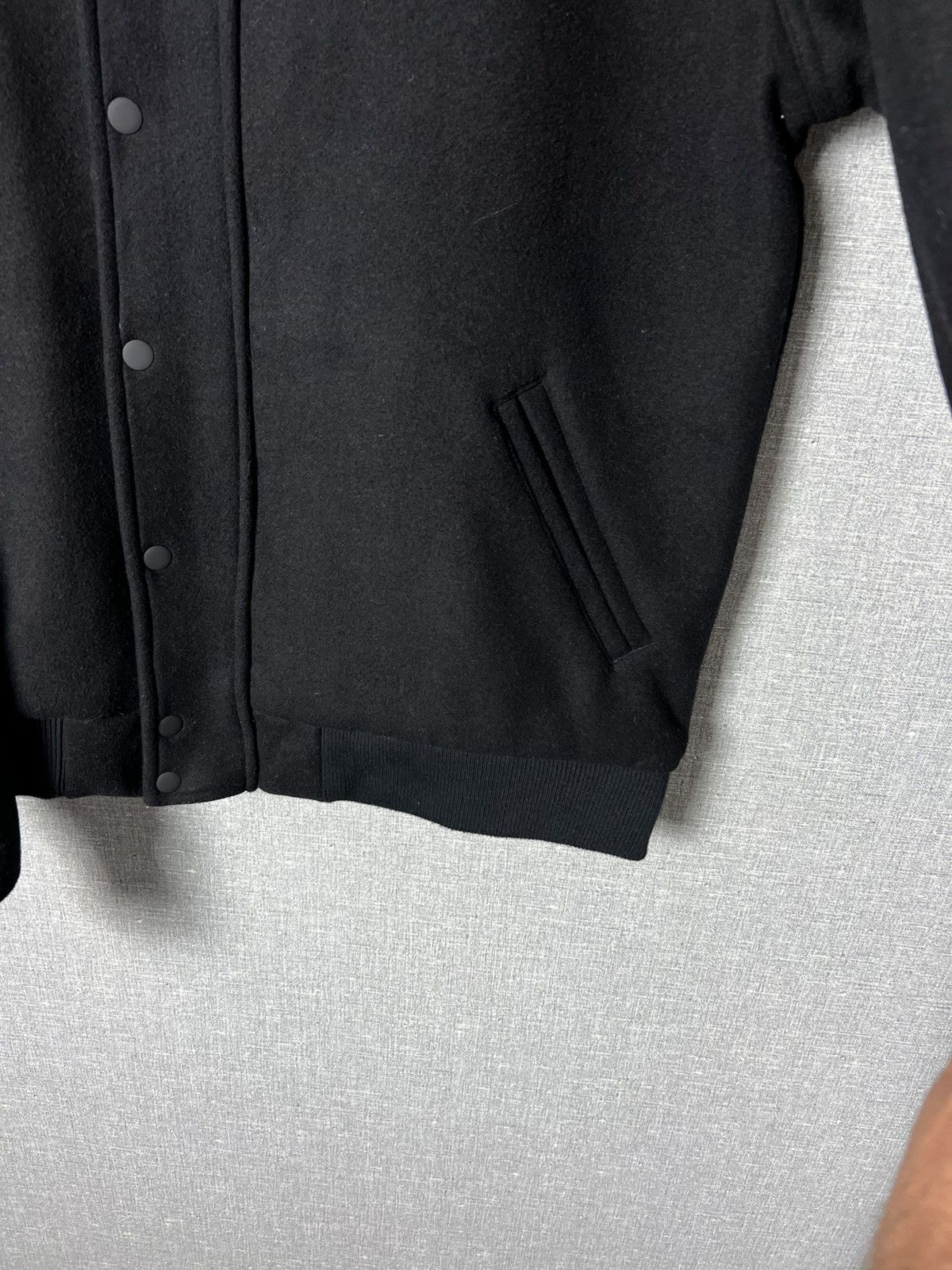 NFL OAKLAND RAIDERS Wool Blend Bomber Jacket Big Logo Size XL Size US XL / EU 56 / 4 - 12 Thumbnail
