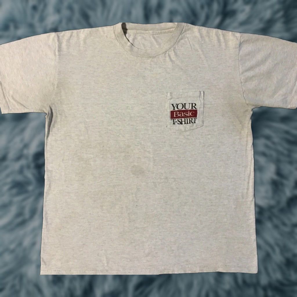 Vintage VINTAGE Smoking Shirt XL Gray 90s Basic Cigarettes Faded Distressed Promo T-Shirt Men Grunge Punk Skate Biker USA USA 80s 90s Distressed Size US XL / EU 56 / 4 - 1 Thumbnail