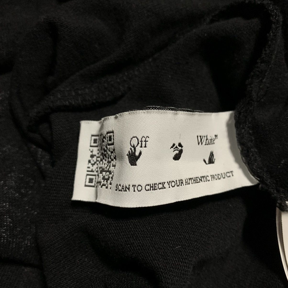 Off-White Off White Small Caravaggio Arrows Black Tee Virgil Abloh Size US S / EU 44-46 / 1 - 11 Thumbnail