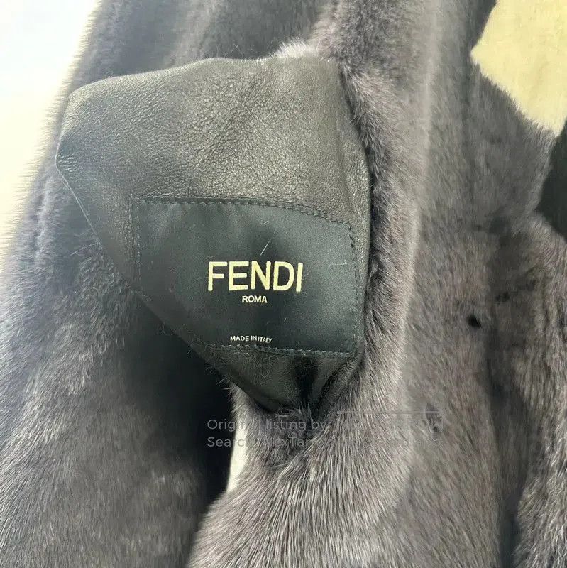 Fendi Fendi Gray Wool Women's Hoodie Size XXL . Size XXL / US 16-18 / IT 52-54 - 3 Thumbnail