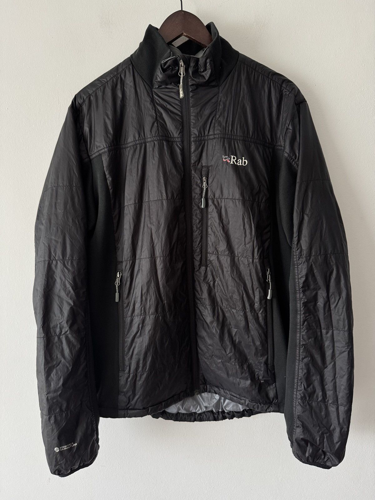 Rab 🔥🔥 Rab Black Quantum Pertex Jacket Size US L / EU 52-54 / 3 - 1 Thumbnail