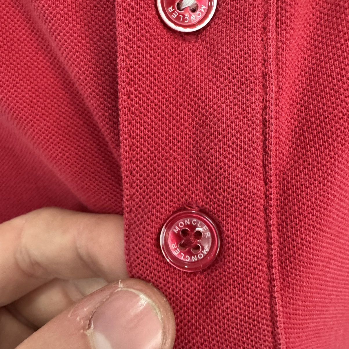 Moncler Moncler Polo Shirt Size US L / EU 52-54 / 3 - 6 Thumbnail
