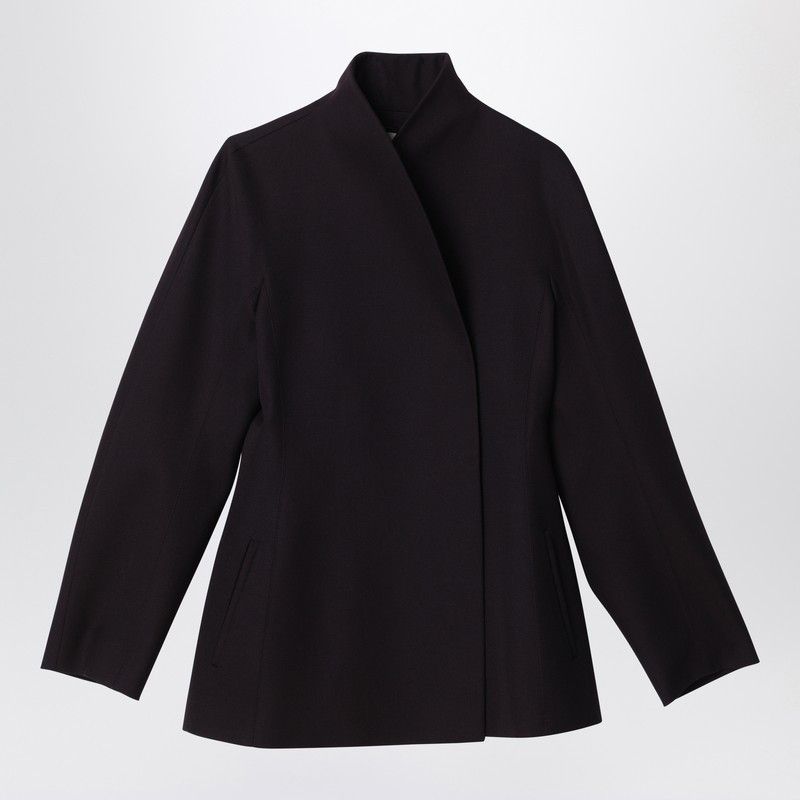 ジャケット FENDI Dark purple Grain de Poudre wool coat Fendi Fendi Dark Purple Grain De Poudre Wool Coat | Grailed