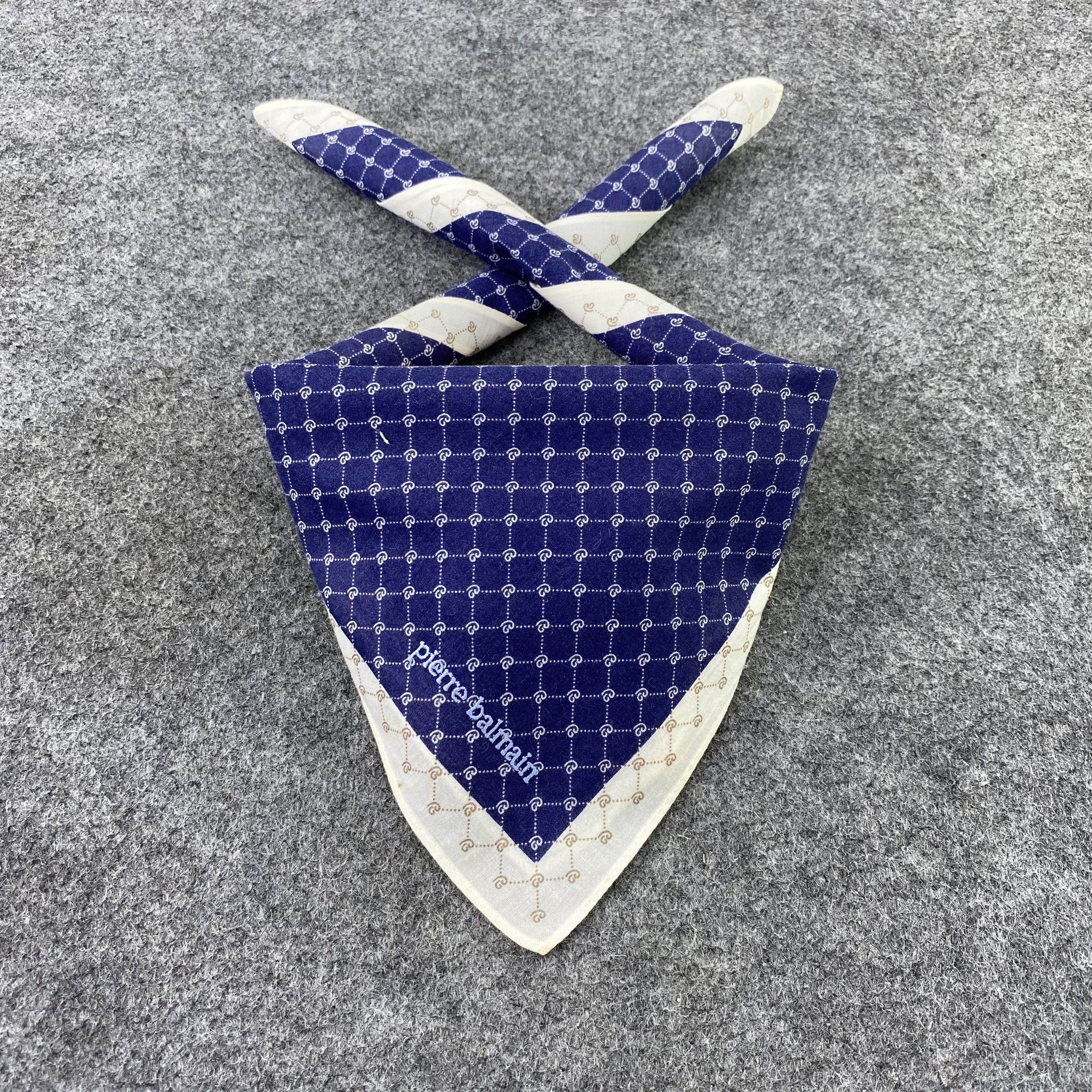 Pierre Balmain Pierre Balmain Handkerchief / Bandana / Neckerchief -B702 Size ONE SIZE - 2 Thumbnail