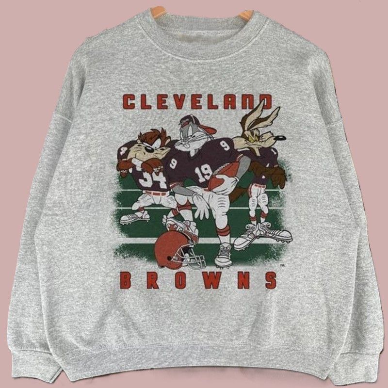Other 1998 Cleveland Football Looney Tunes Shirt, NFL Sweatshirt Size US L / EU 52-54 / 3 - 2 Thumbnail