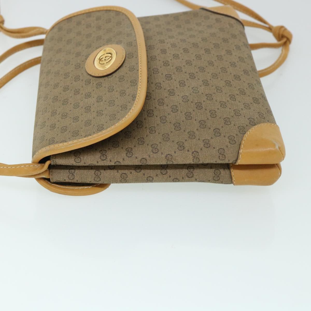 Gucci GUCCI Micro GG Canvas Shoulder Bag Pvc Leather Beige 007 92 Size ONE SIZE - 4 Thumbnail