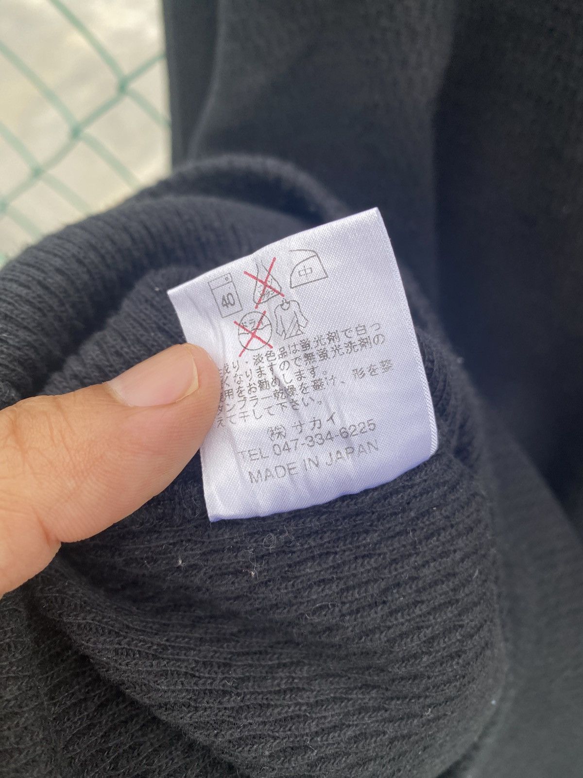 EIGHT-G × Japanese Brand Eight G diamond cotton long sleeve tees Size US L / EU 52-54 / 3 - 6 Thumbnail
