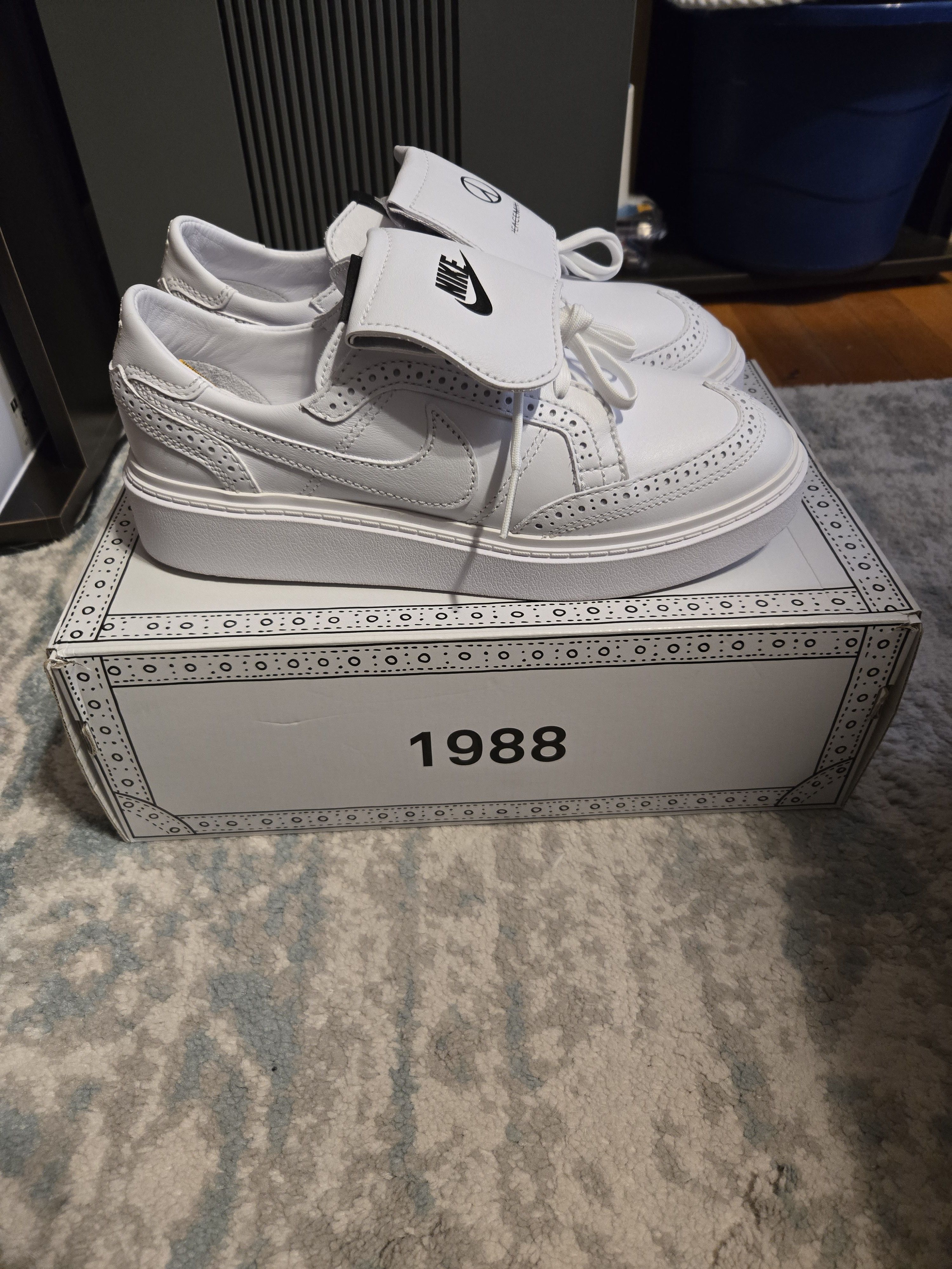 Nike G-Dragon x Nike Kwondo 1 Triple White Size US 8 / EU 41 - 2 Thumbnail