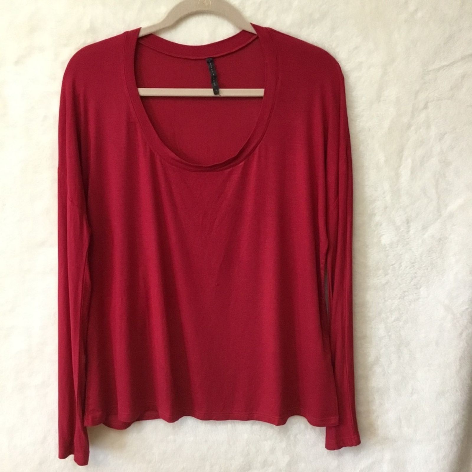Other Riller & Fount Red Long Sleeve Top Size XS / US 0-2 / IT 36-38 - 1 Thumbnail