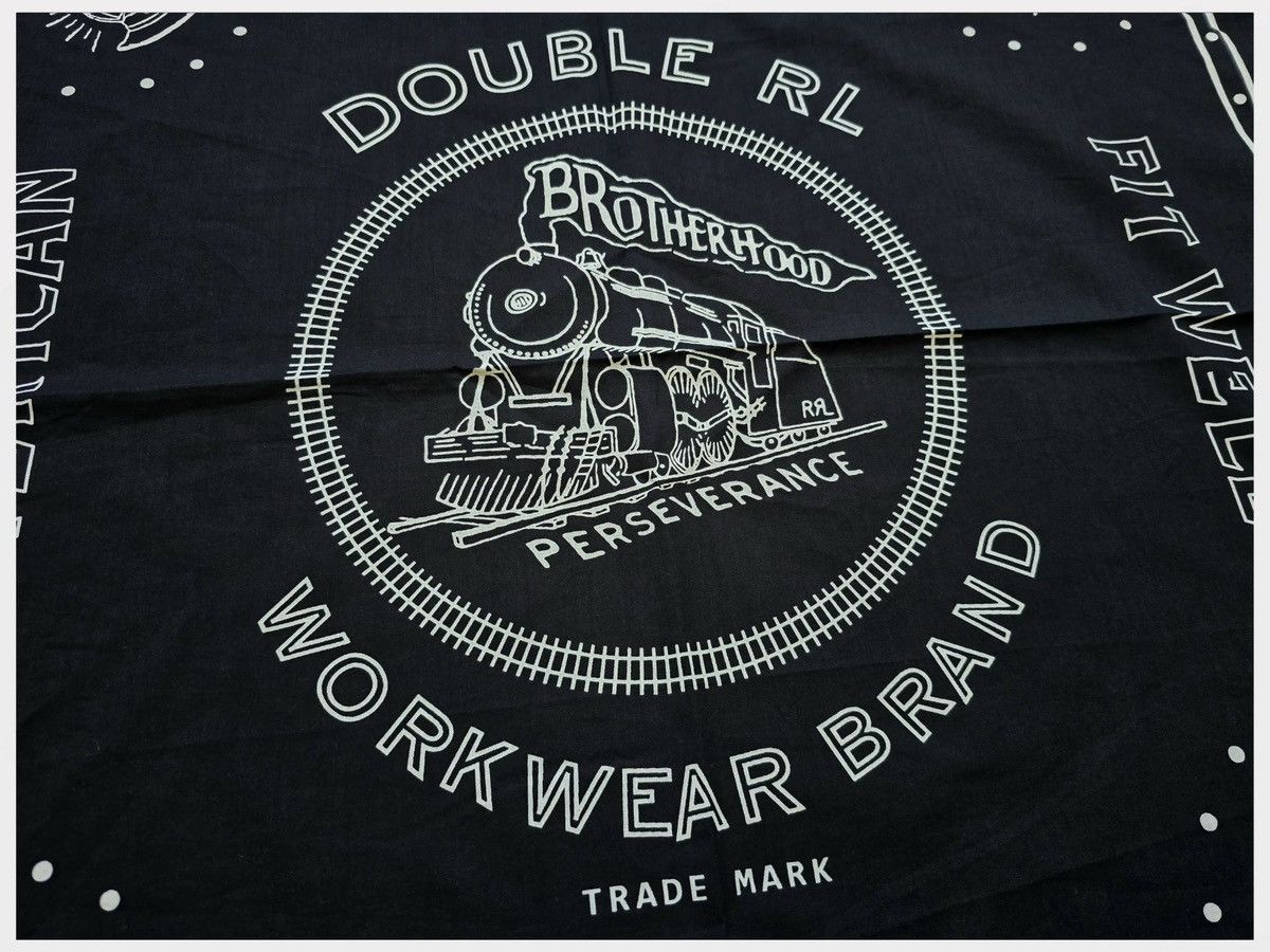RRL Ralph Lauren RRL Bandana COTTON Scarf handkerchief Size ONE SIZE - 5 Thumbnail
