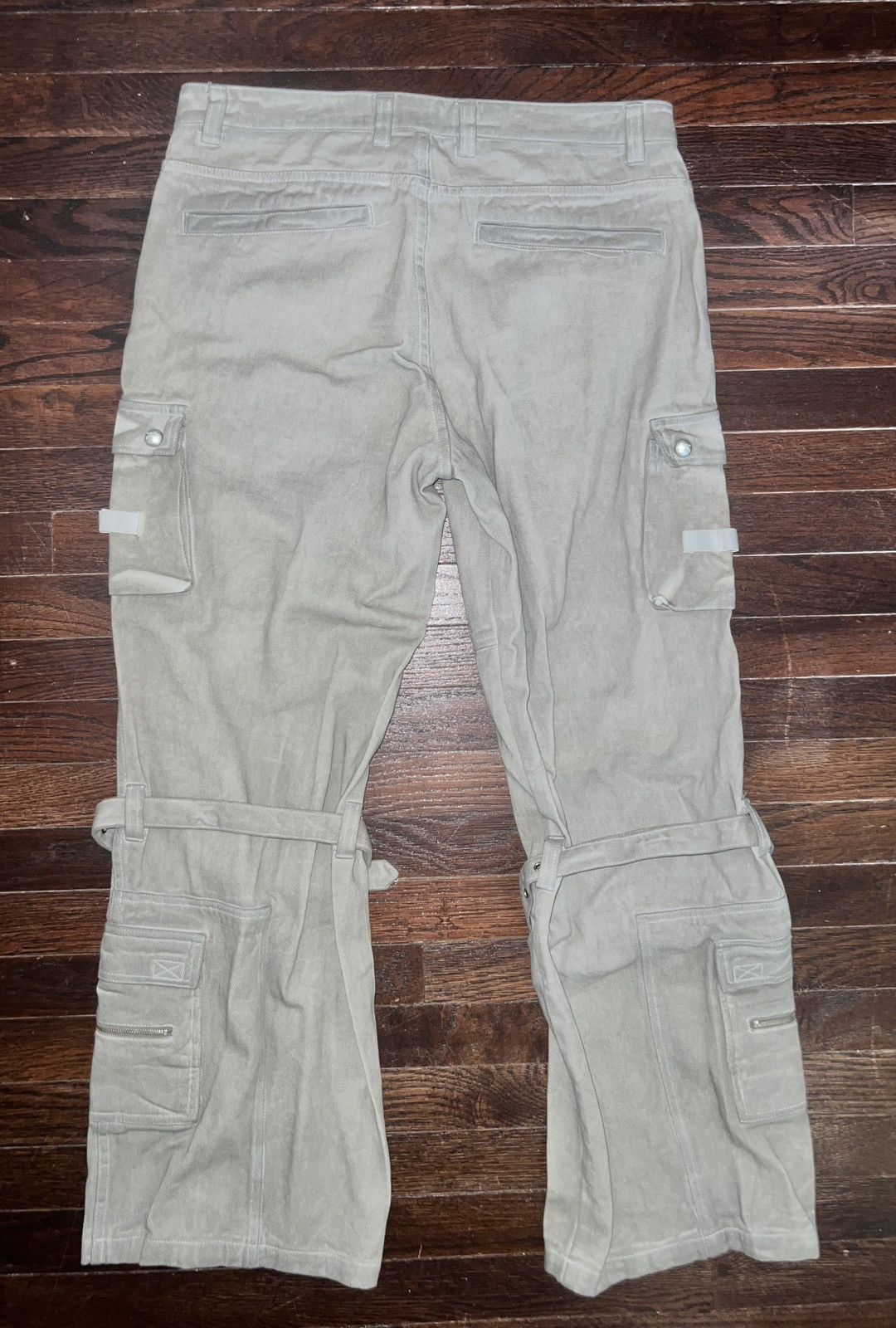 Revenge REVENGE BONDAGE HEAVY CANVAS PANT WASHED TAUPE Size US 34 / EU 50 - 2 Thumbnail