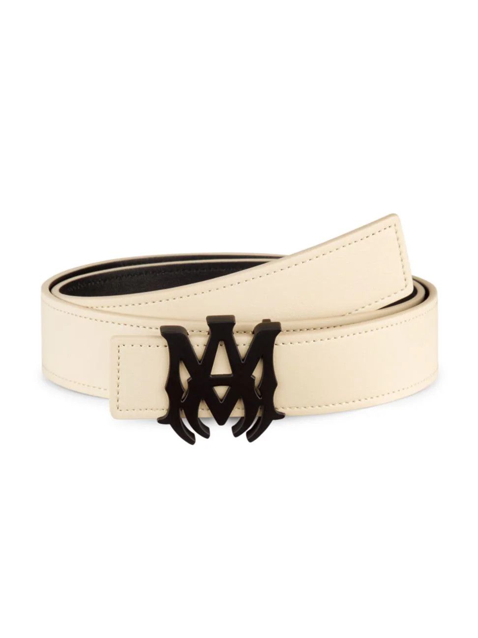 Amiri o1w1db10325 Size: 85 / MA Buckle Reversible Belt in Beige Size 32 - 1 Preview