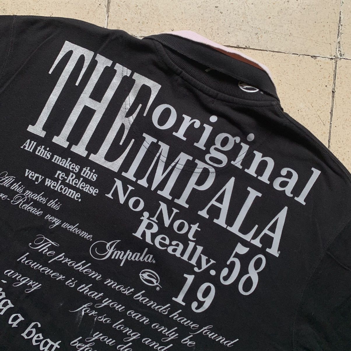 Japanese Brand Vtg 2000's Impala poem print double collar ifsixwasnine lgb Size US L / EU 52-54 / 3 - 5 Thumbnail
