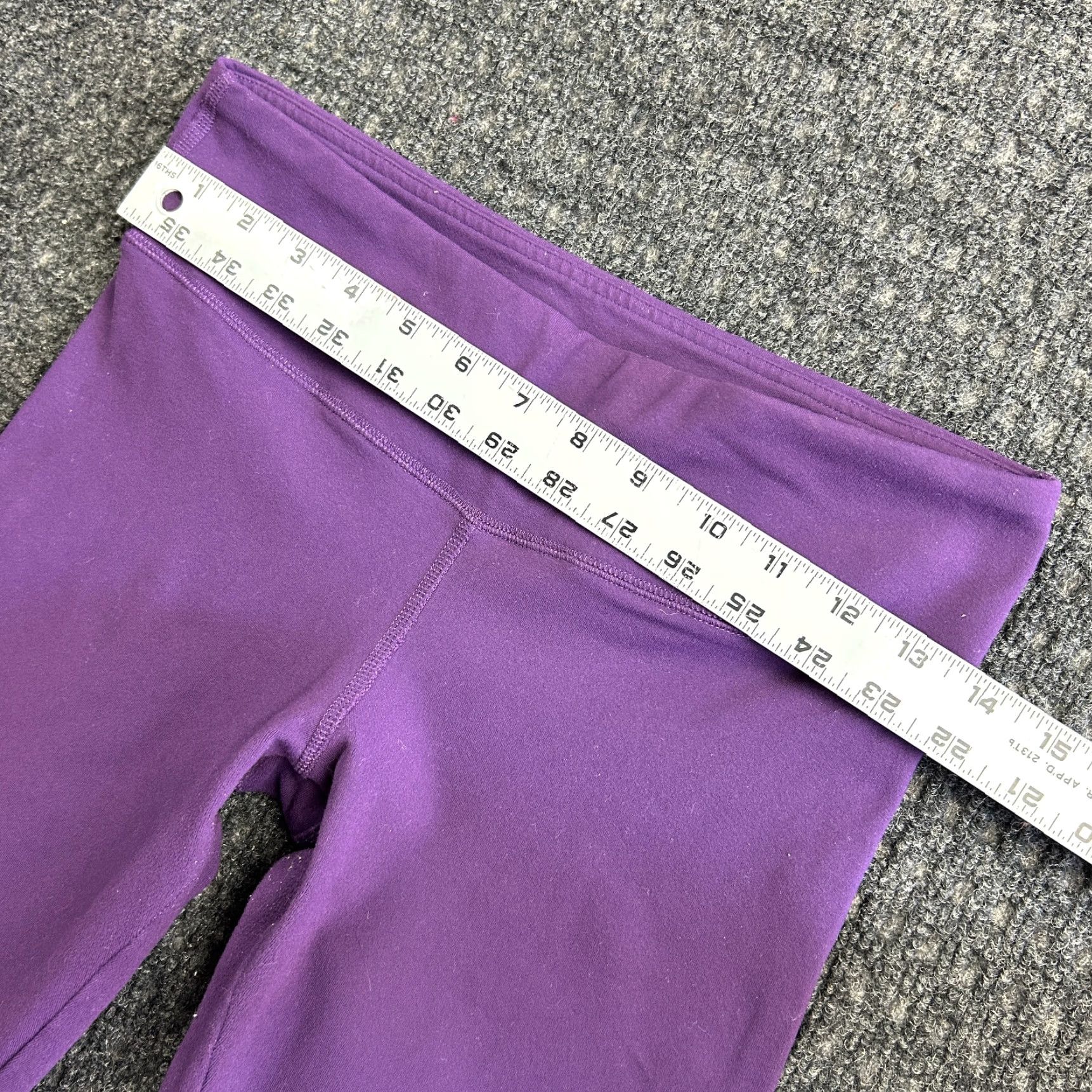 Alo ALO Yoga Leggings Capri Pants Purple Pink Colorblock M Athleisure Pattern Colorful Women Size 32" / US 10 / IT 46 - 5 Thumbnail