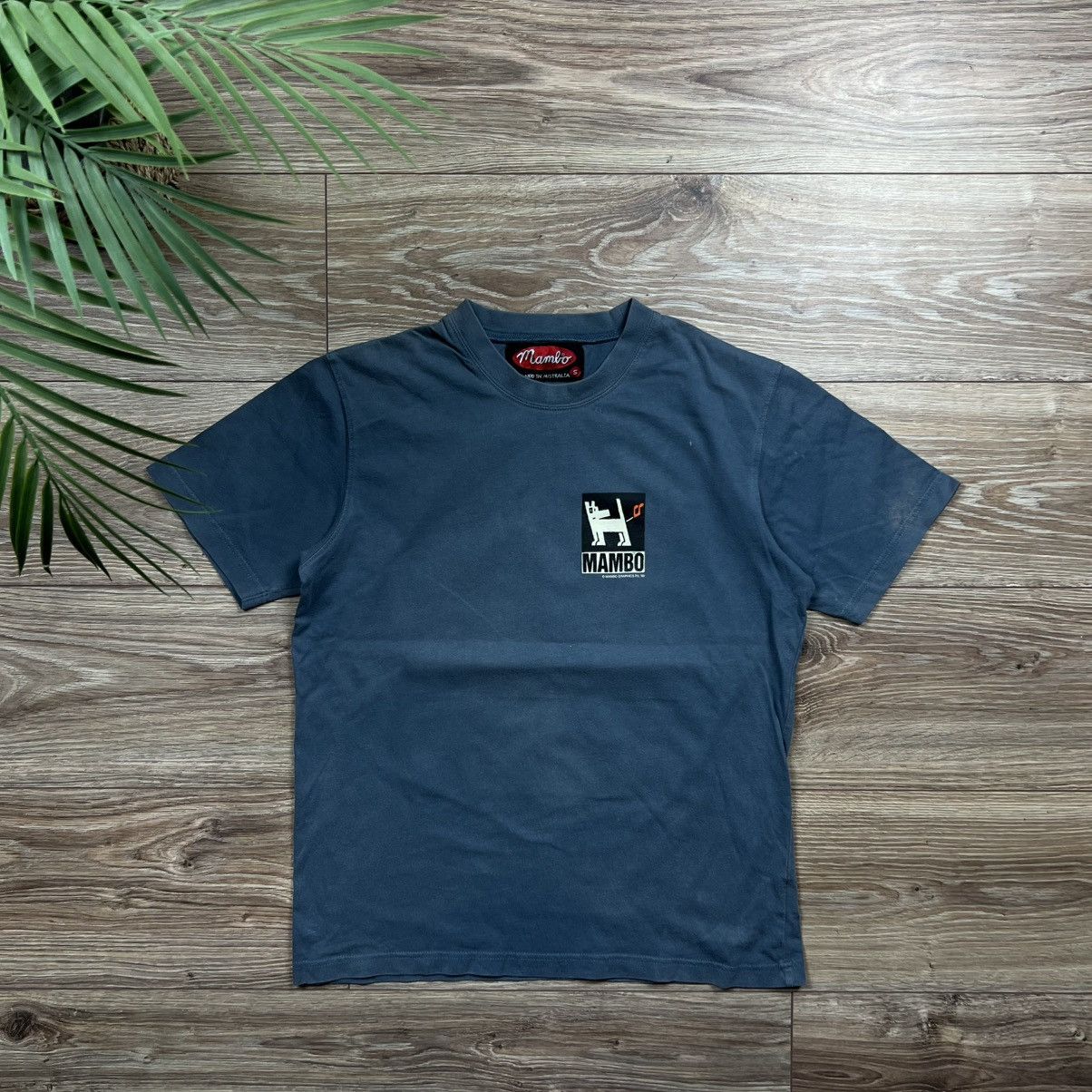 Mambo 1989 Mambo Vintage Y2K Surf Style Faded Retro Tee T-Shirt Size US S / EU 44-46 / 1 - 2 Thumbnail