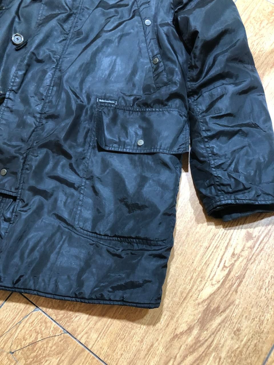 Dolce & Gabbana Men's Dolce&Gabbana Black Hooded Parka Size US XL / EU 56 / 4 - 7 Thumbnail